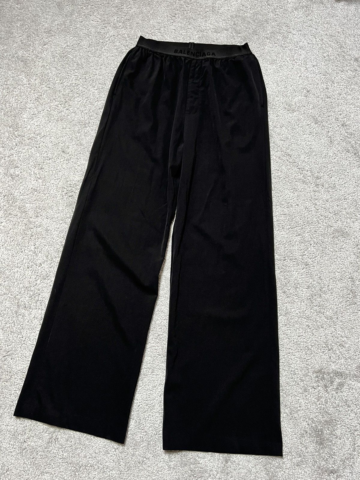 Balenciaga Balenciaga Waistband Logo Pants Size US 30 / EU 46 - 4 Thumbnail