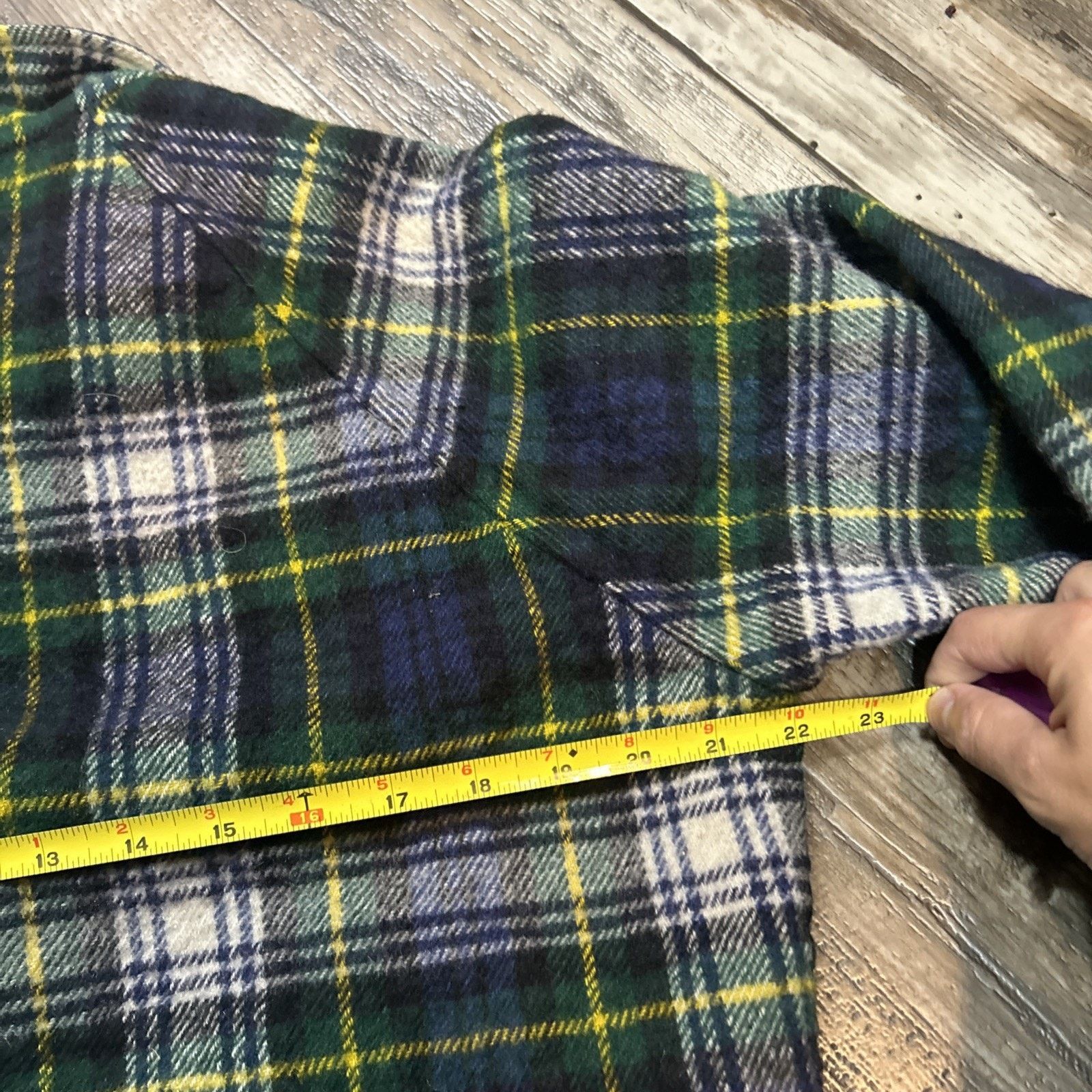 Ralph Lauren Vintage Polo Ralph Lauren Wool & Cashmere Plaid Jacket Size US L / EU 52-54 / 3 - 5 Thumbnail