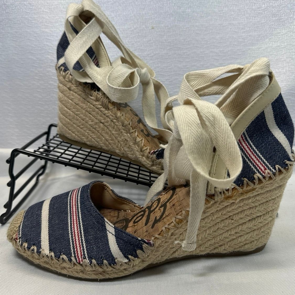 Sam Edelman Sam Edelman Patsy Espadrille 3.25" Wedge Sandal women sz 6.5 Size US 6.5 / IT 36.5 - 1 Thumbnail