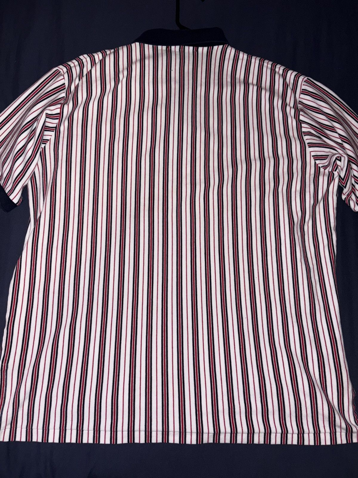 Polo Ralph Lauren Ralph lauren stripped polo shirt red white blue size XL y2k Size US XL / EU 56 / 4 - 3 Thumbnail