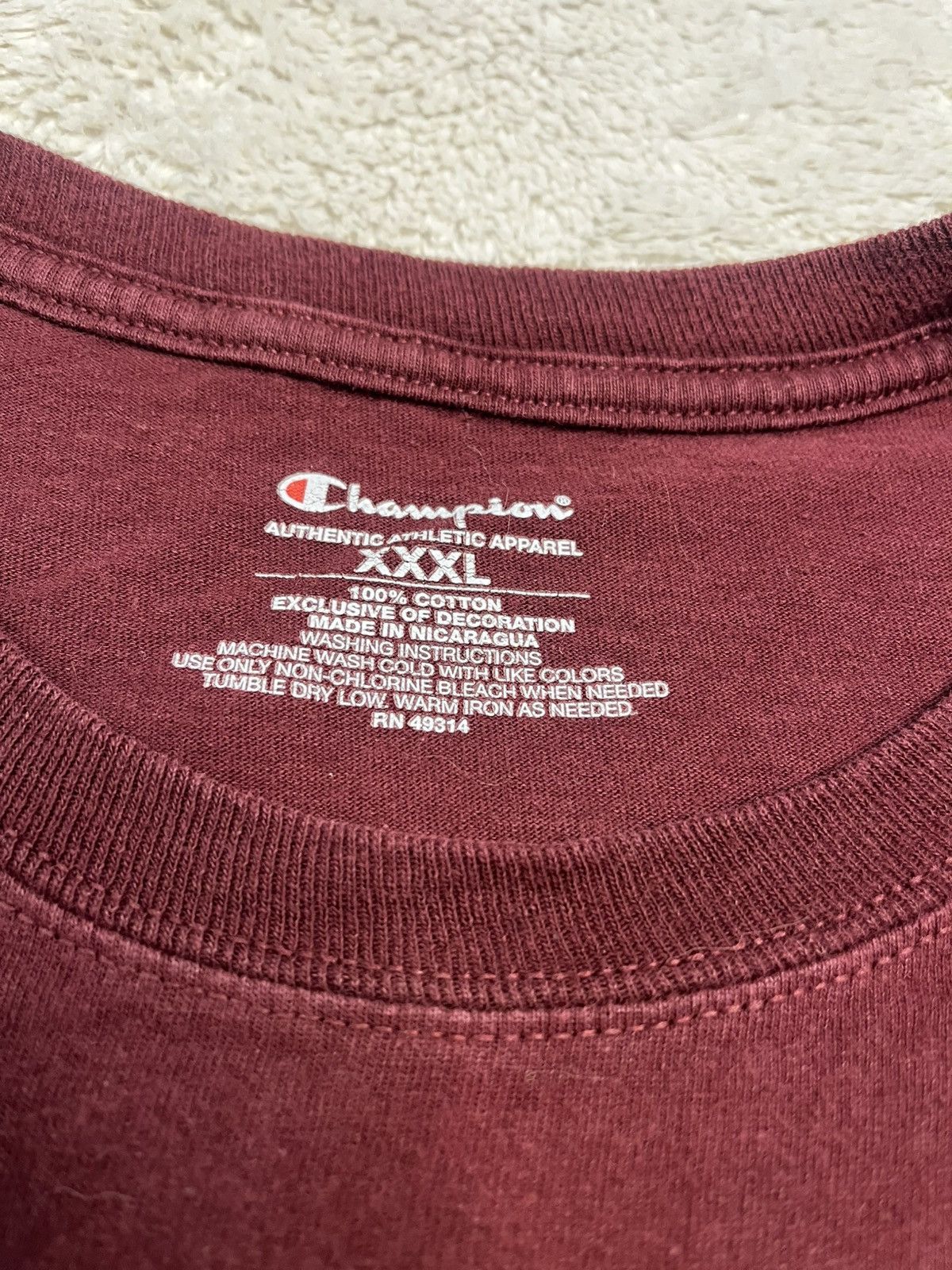Champion Champion NCAA ASU Arizona State Sun Devils Maroon Shirt Y2K Size US XXL / EU 58 / 5 - 5 Thumbnail