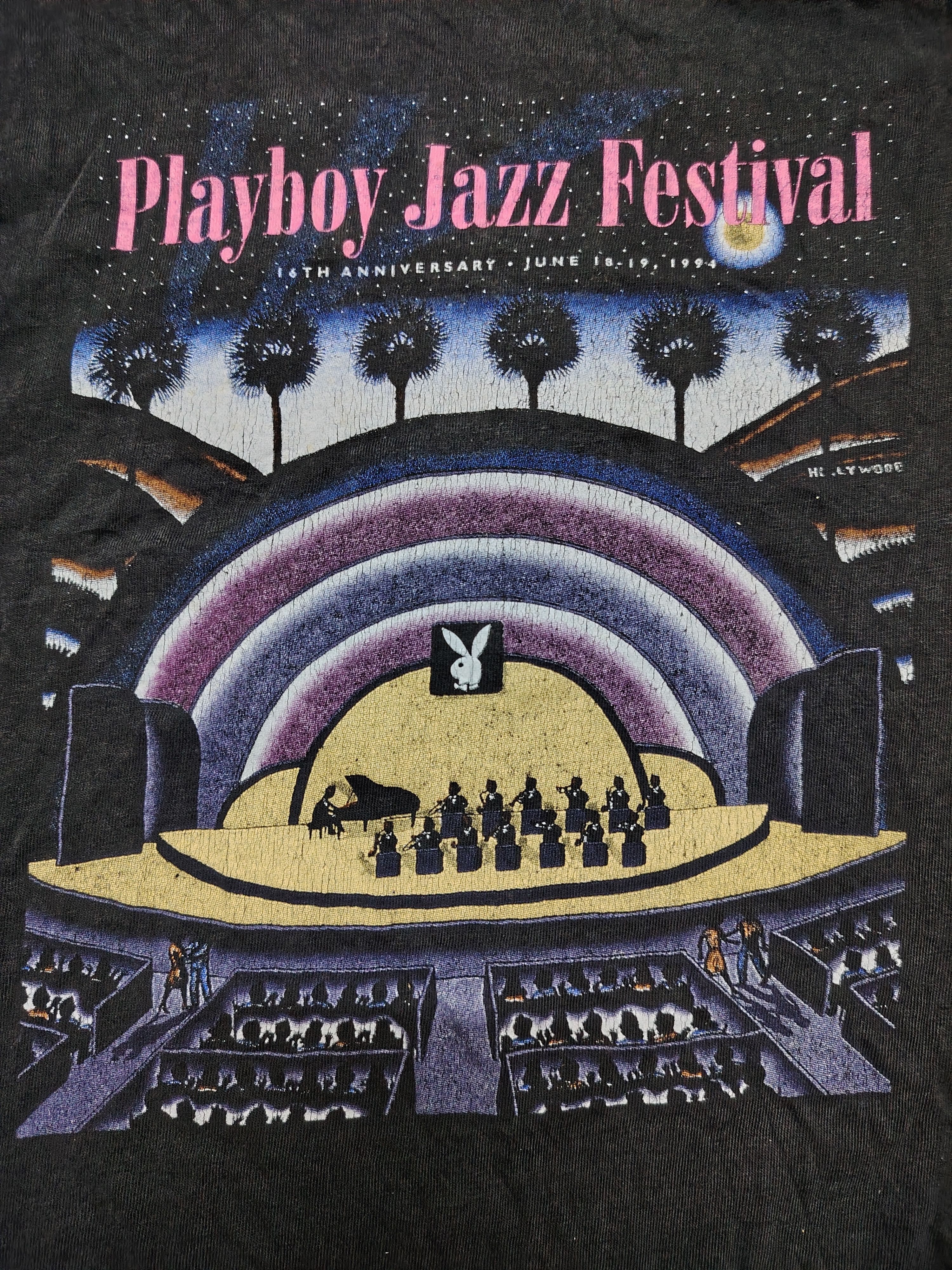Hanes PLAYBOY JAZZ FESTIVAL 16TH ANNIVERSARY JUNE 18-19 1994 Size US XL / EU 56 / 4 - 2 Thumbnail