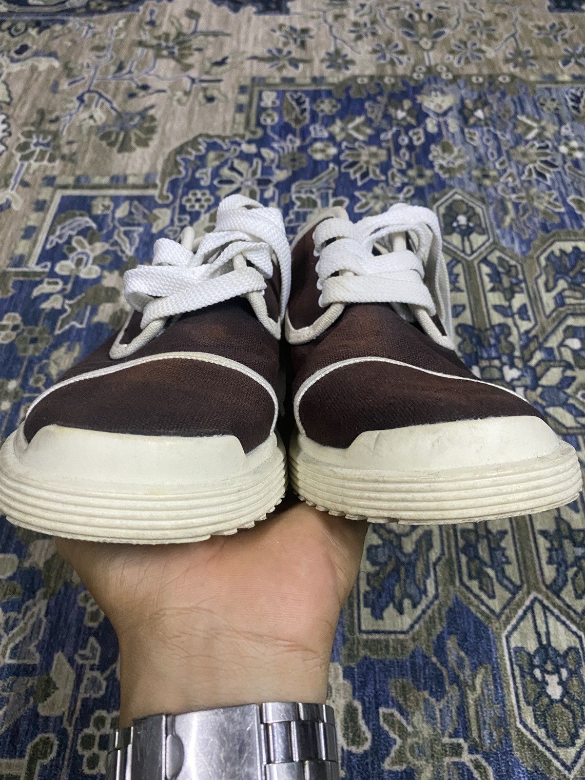 GU × Maison MIHARA YASUHIRO Miharayasuhiro 333538 Canvas Shoes Size US 10 / EU 43 - 11 Thumbnail
