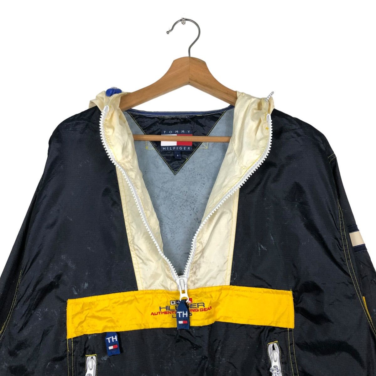 Japanese Brand VINTAGE ANORAK JACKET PULL OVER TOMMY HILFIGER SAILING GEAR Size US S / EU 44-46 / 1 - 12 Thumbnail