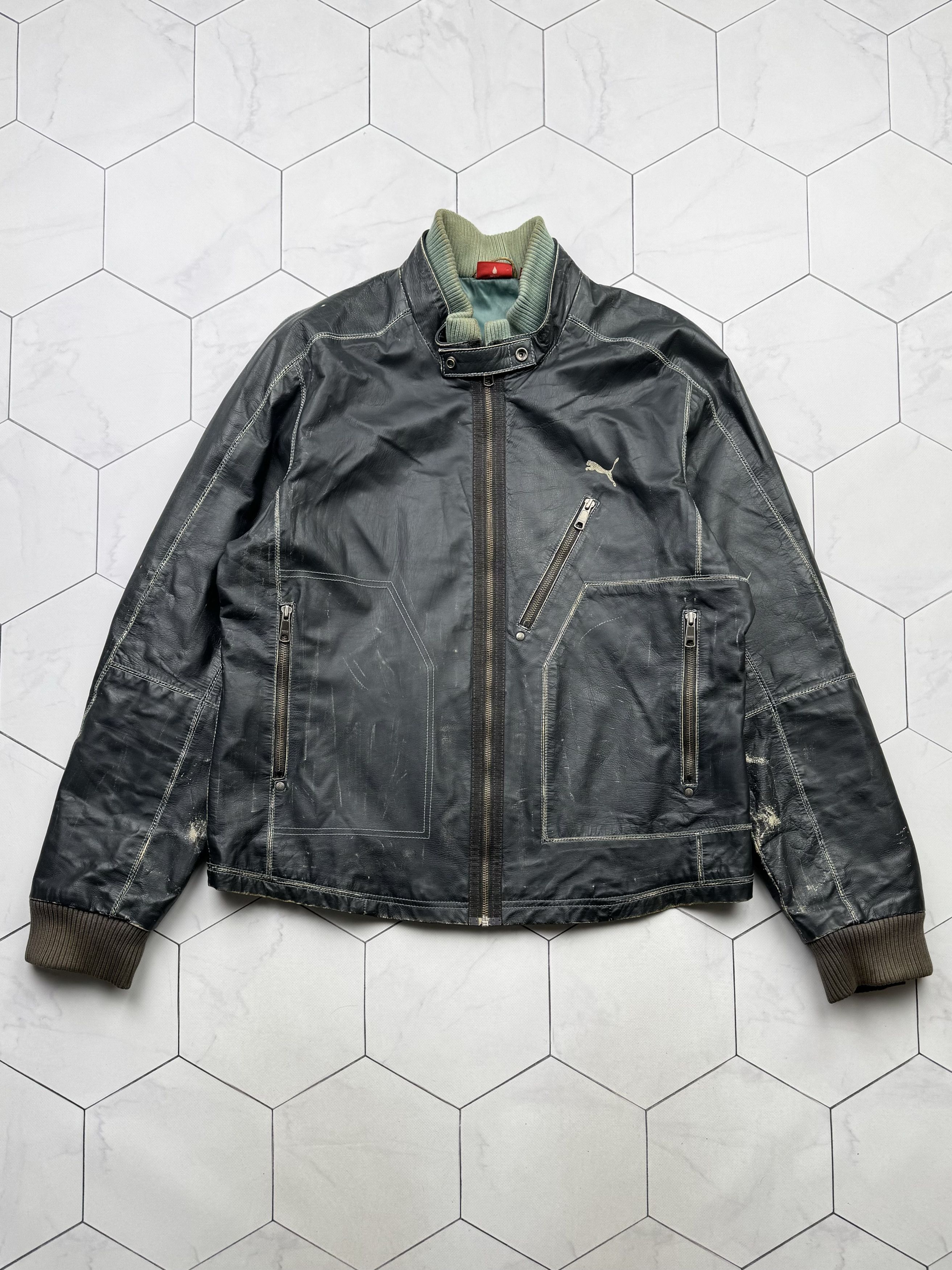 Puma biker jacket best sale