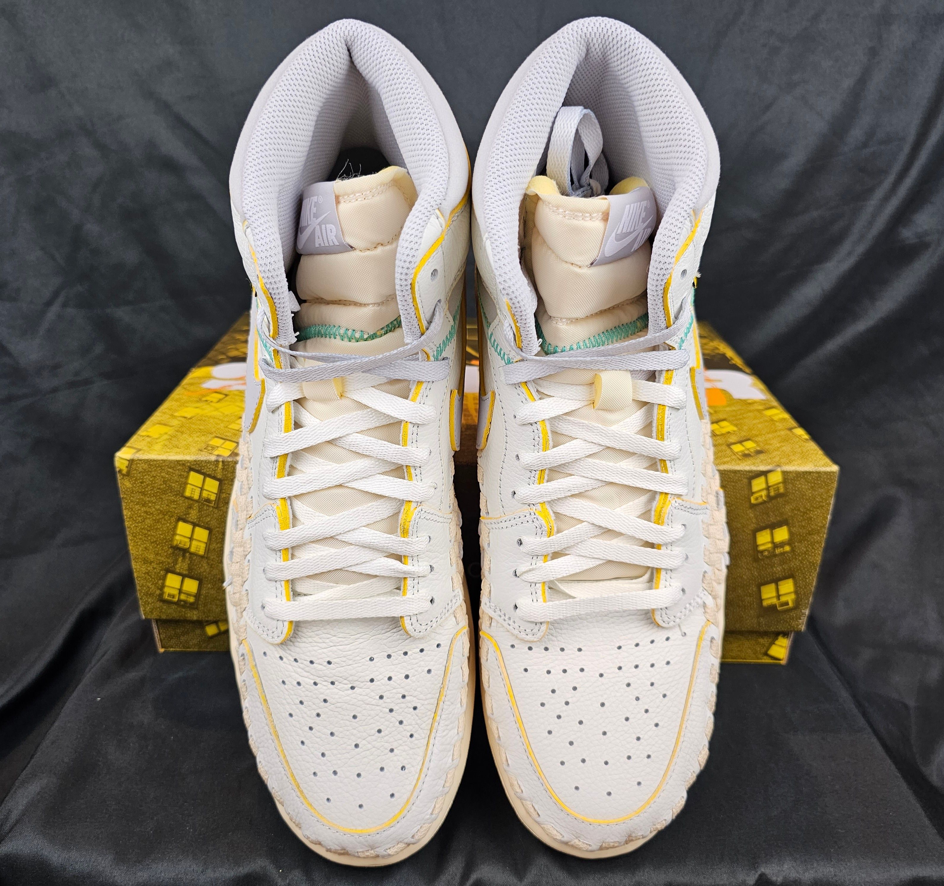 Jordan Brand Nike Jordan 1 Retro Hi OG SP Union LA Bephies Beauty Supply Size US 13 / EU 46 - 4 Thumbnail