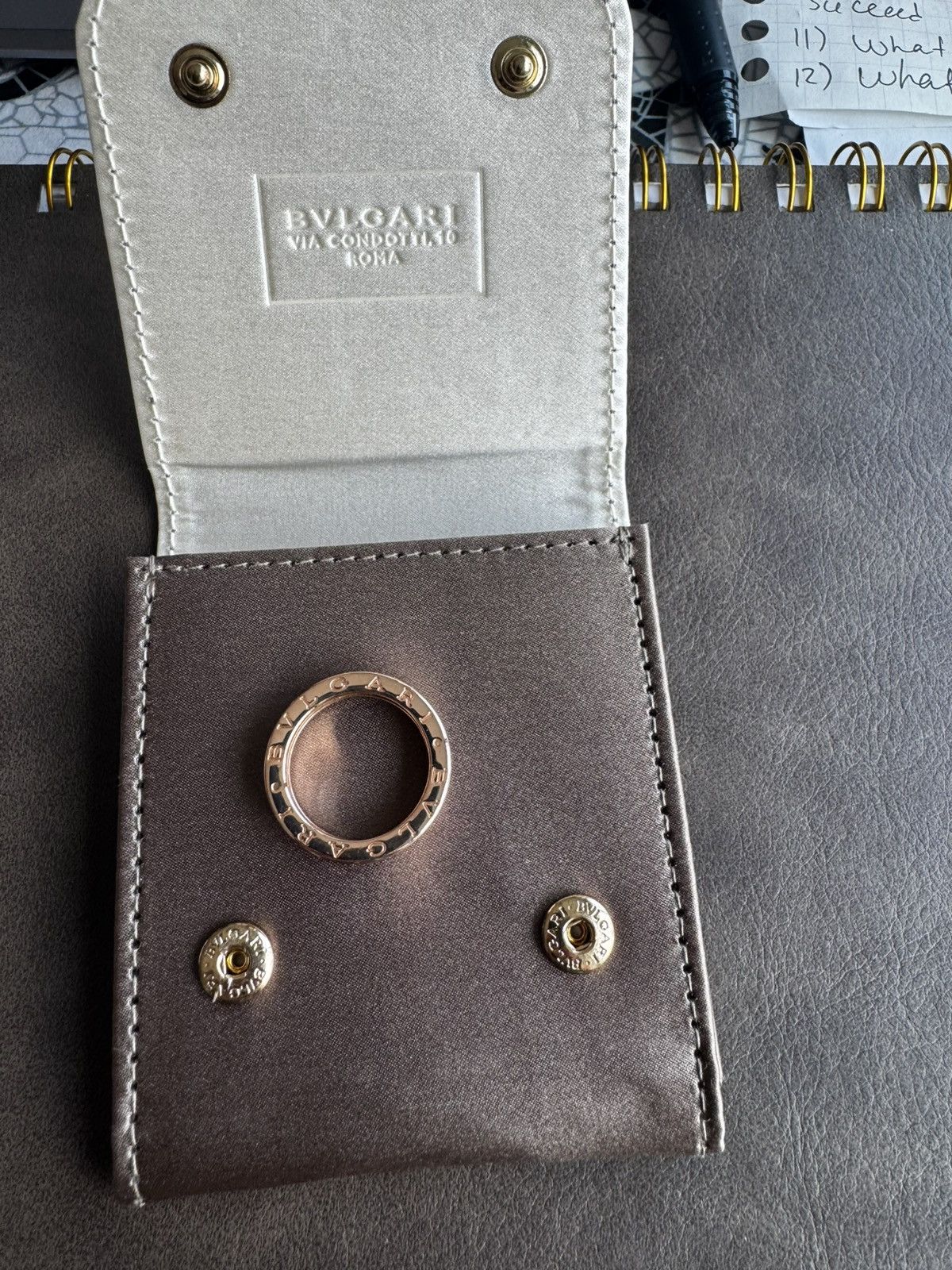 Bvlgari Bvlgari B zero1 Rose Gold Ring Size ONE SIZE - 2 Thumbnail
