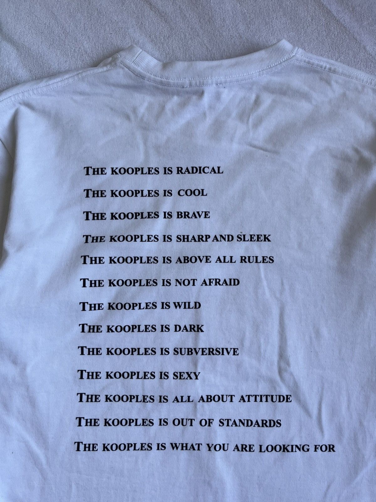 The Kooples The Kooples T-Shirt – Classic Designer Streetwear Size US M / EU 48-50 / 2 - 6 Thumbnail