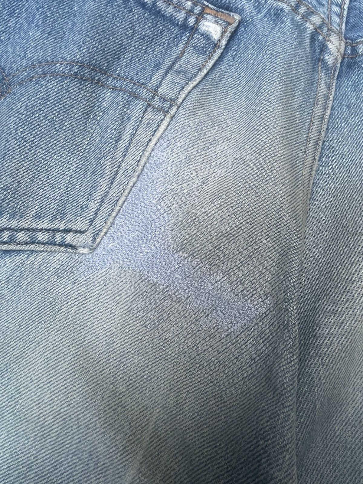 Levi's Vintage Clothing Vintage 1994 Levis 501XX Faded Distresed Size US 34 / EU 50 - 17 Thumbnail