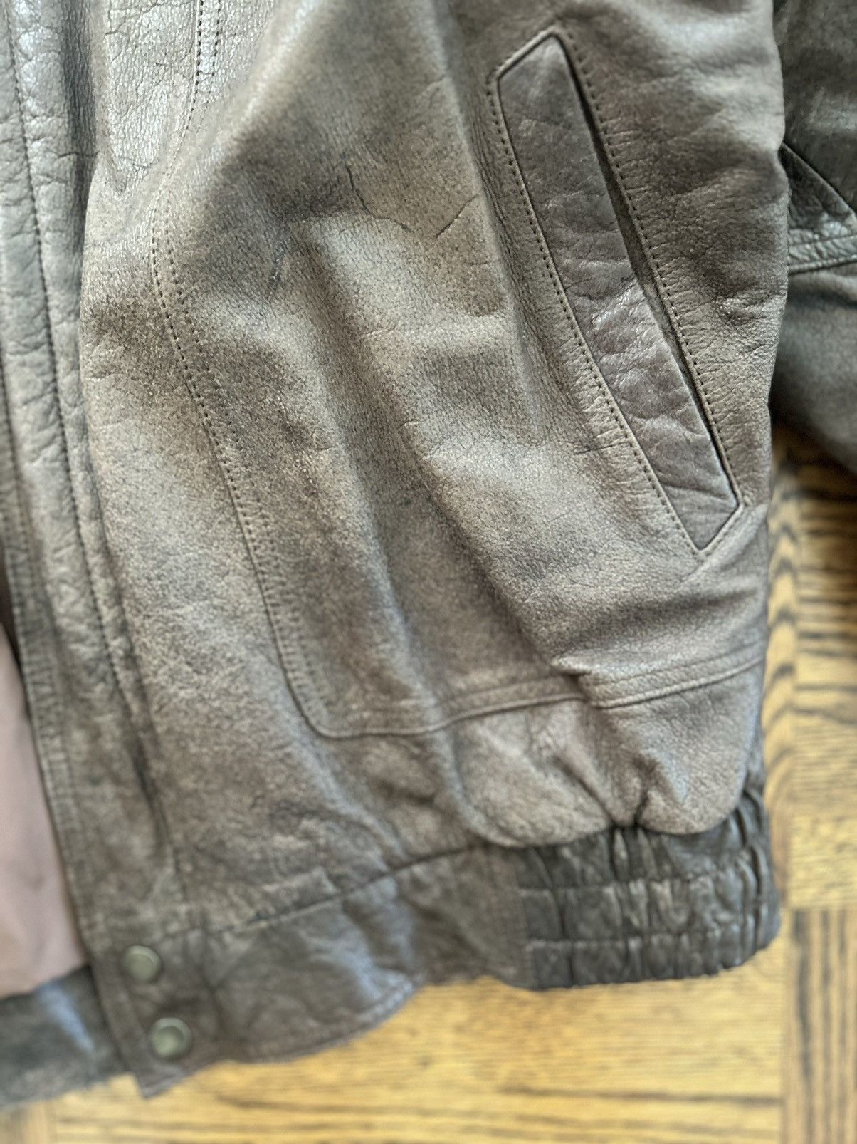 Vintage Vintage leather Jacket Size US L / EU 52-54 / 3 - 6 Thumbnail
