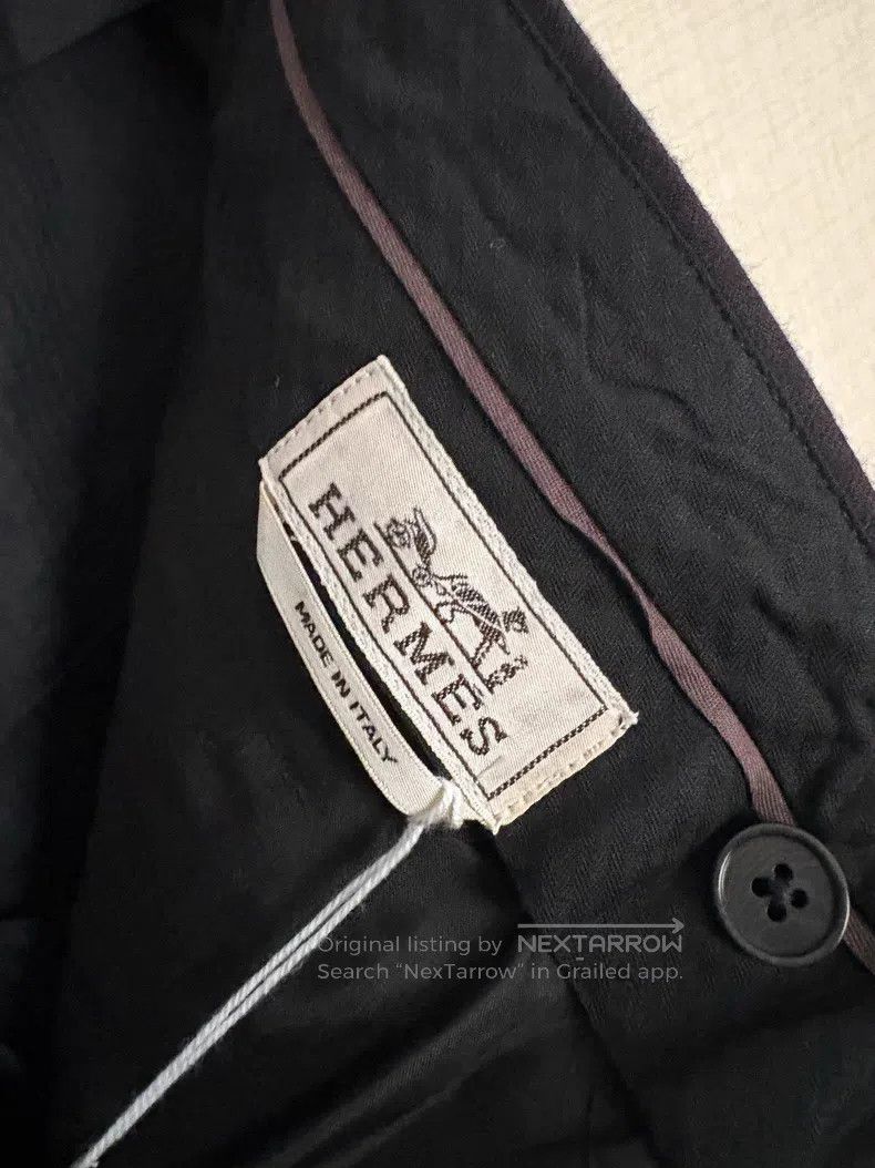 Hermes Hermes Autumn-Winter Men's Flannel Trousers Size US 28 / EU 44 - 5 Thumbnail
