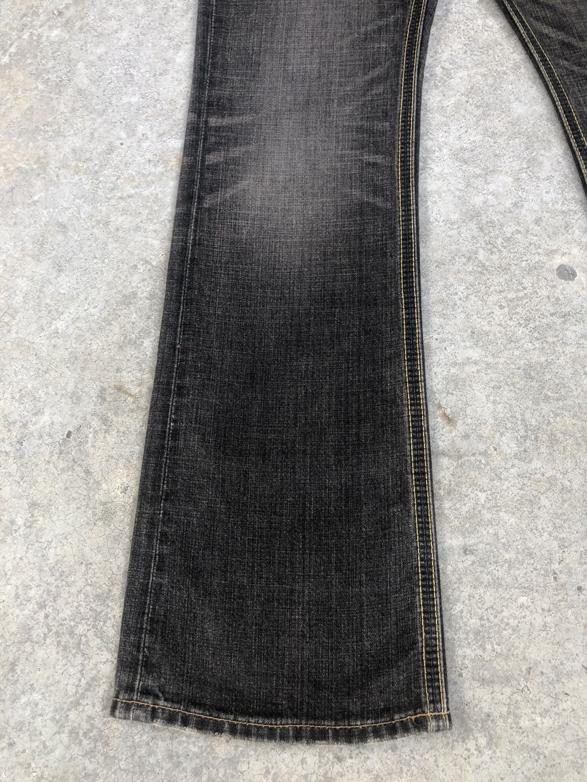 If Six Was Nine Y2k Wrangler Flared Jeans Distressed Jeans Size US 32 / EU 48 - 6 Thumbnail