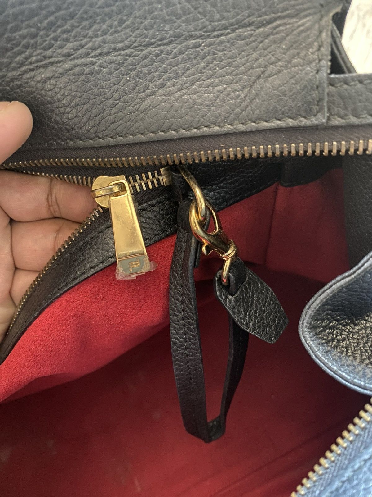 Porsche Design Porsche design black leather front pocket tote Size ONE SIZE - 9 Thumbnail