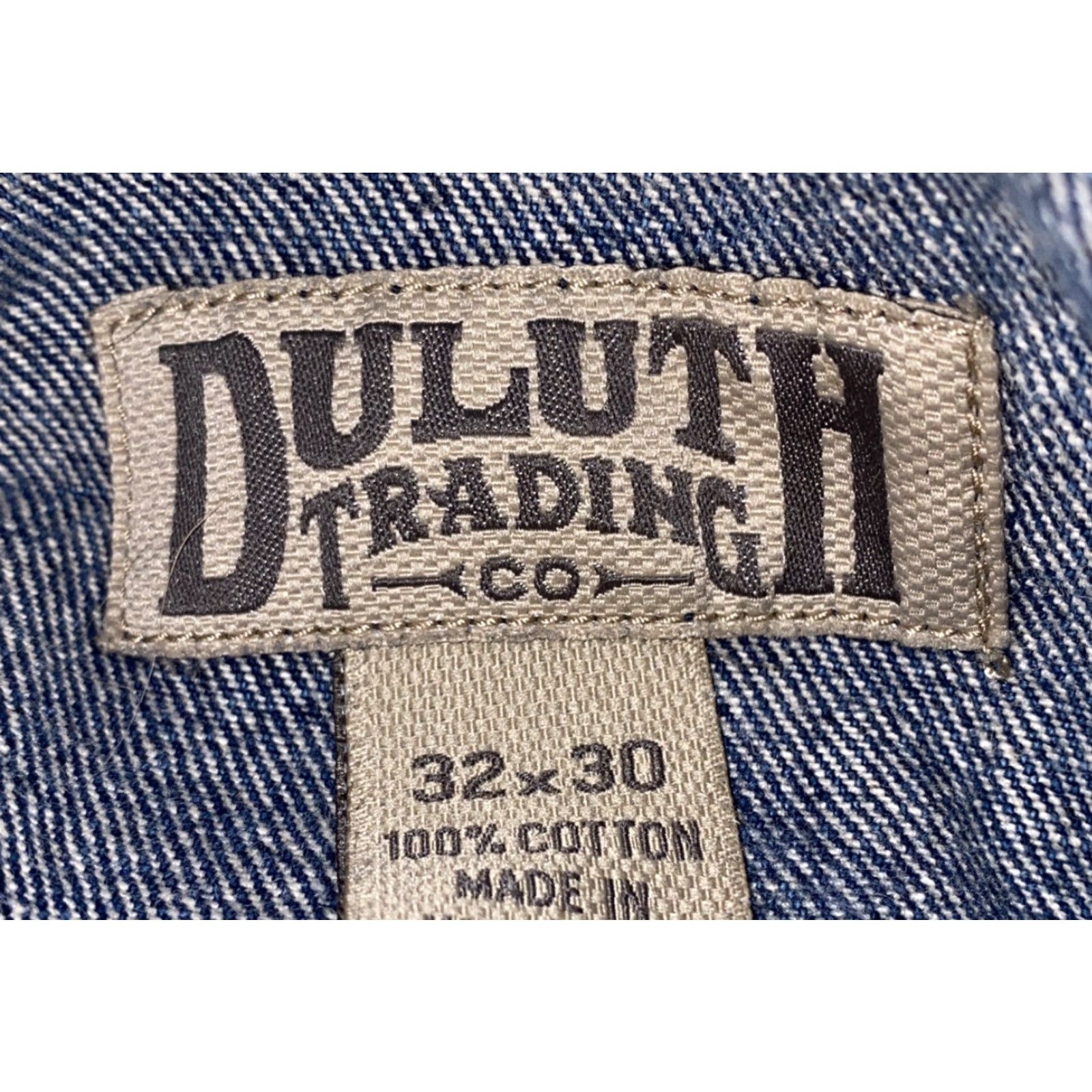 CO Duluth Denim Jeans Zip Fly Mens Blue 32 x 30 Regular Denim Jeans Mens Size 32 Zip Size US 32 / EU 48 - 5 Thumbnail