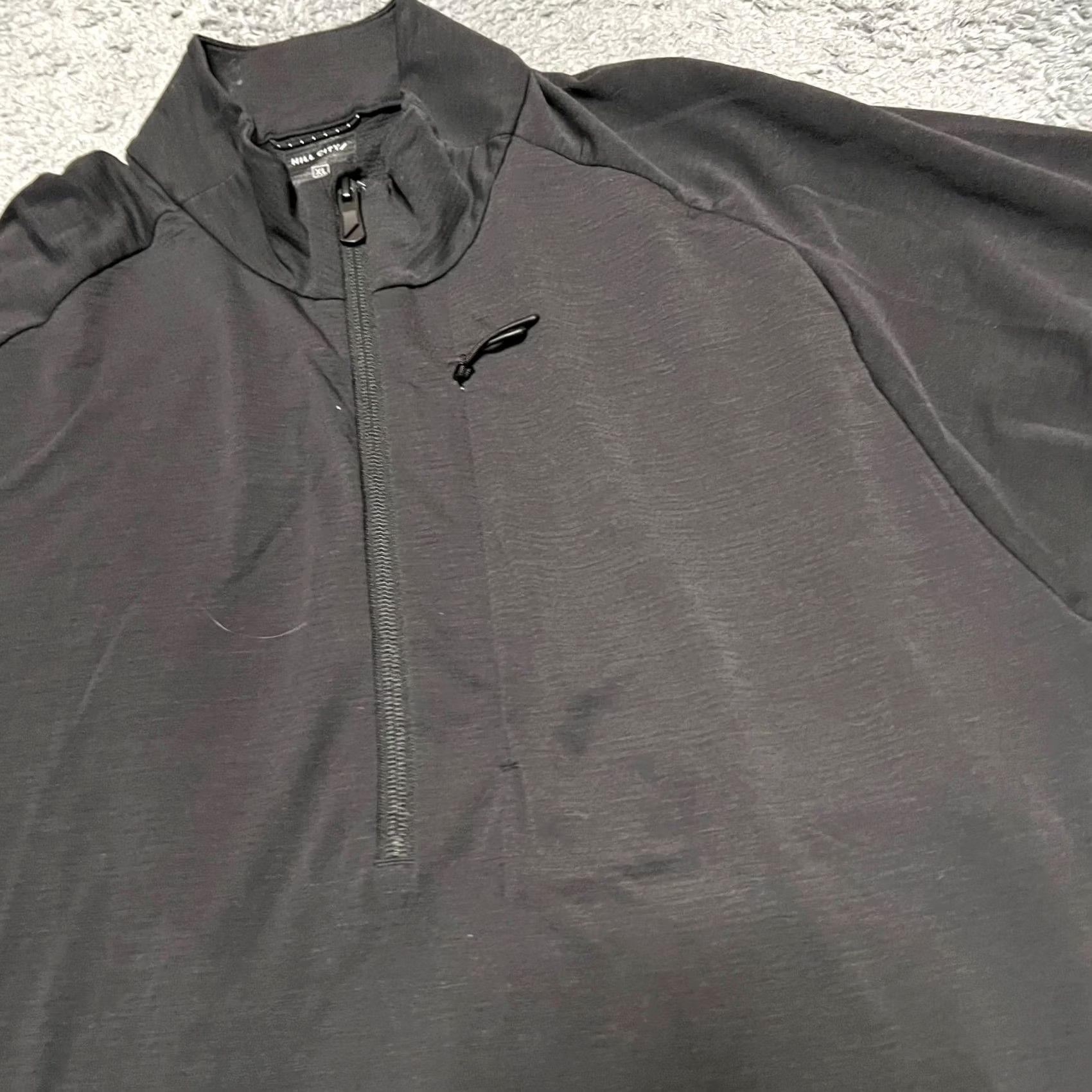 Vintage Hill City Shirt Mens XL Black Performance Long Sleeve 1/4 Quarter Zip Running Size US XL / EU 56 / 4 - 2 Thumbnail