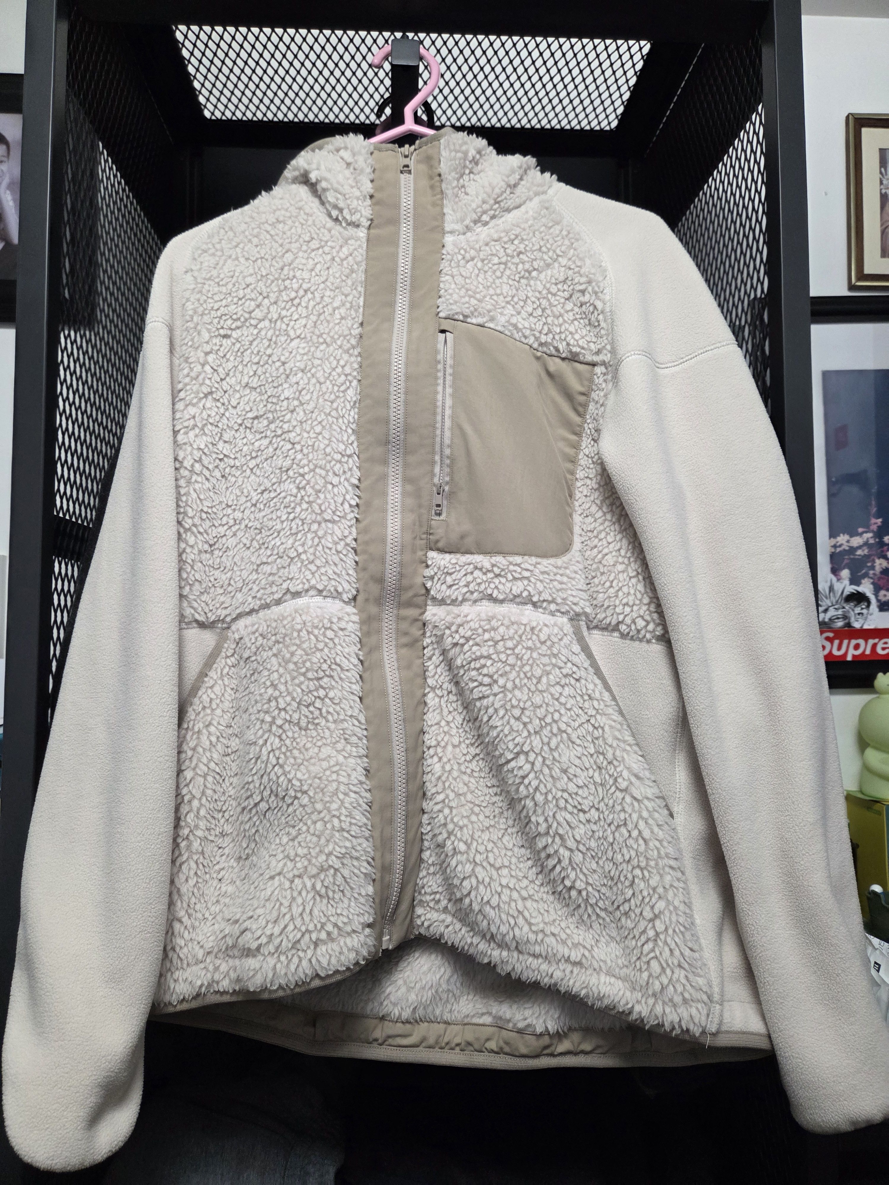 Uniqlo × White Mountaineering UNIQLO WHITE MOUNTAINEERING FLEECE FULL-ZIP Natural Size US M / EU 48-50 / 2 - 1 Thumbnail