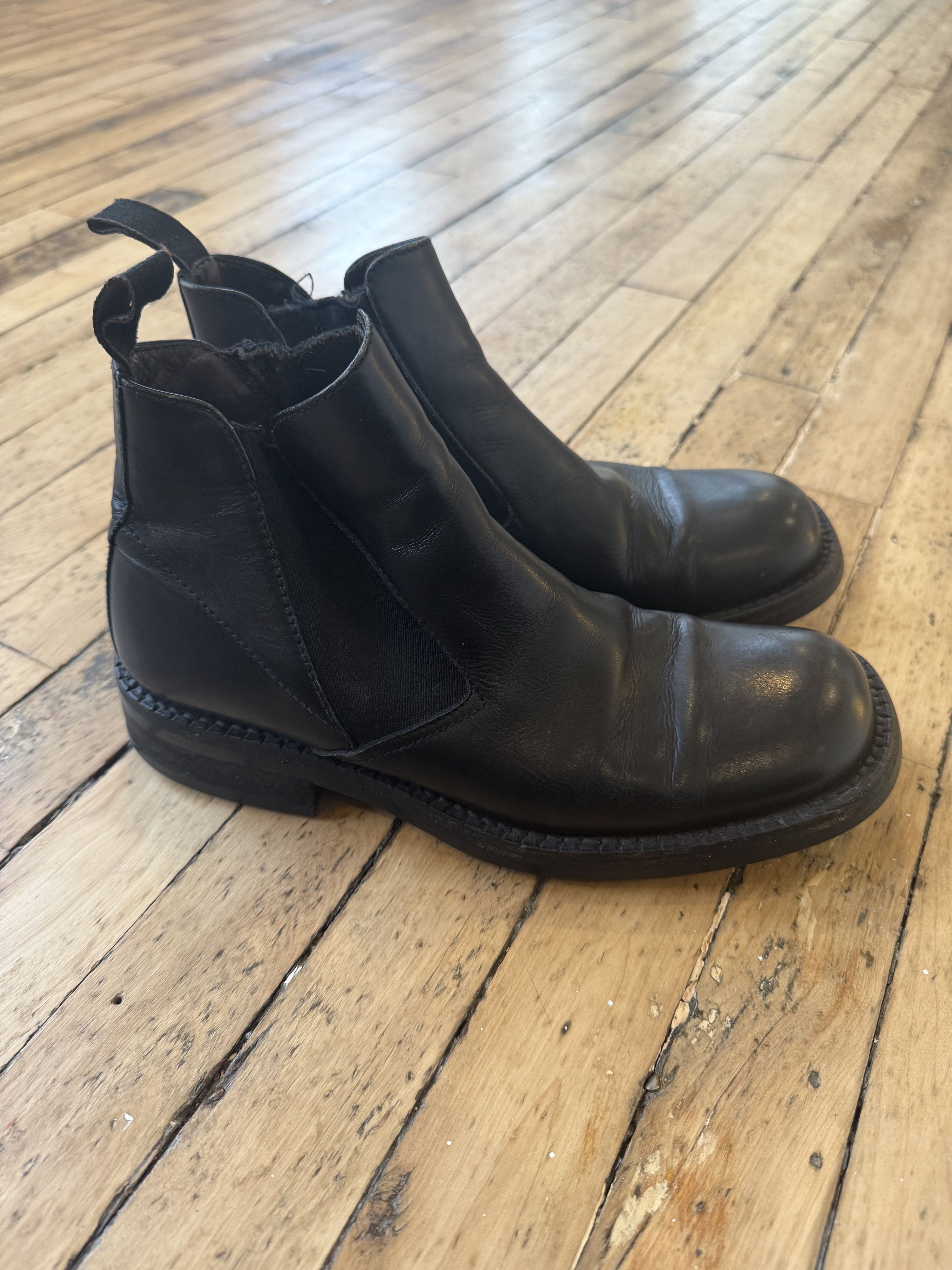 Prada Prada Square Toe Boots Size US 7.5 / EU 40-41 - 2 Thumbnail