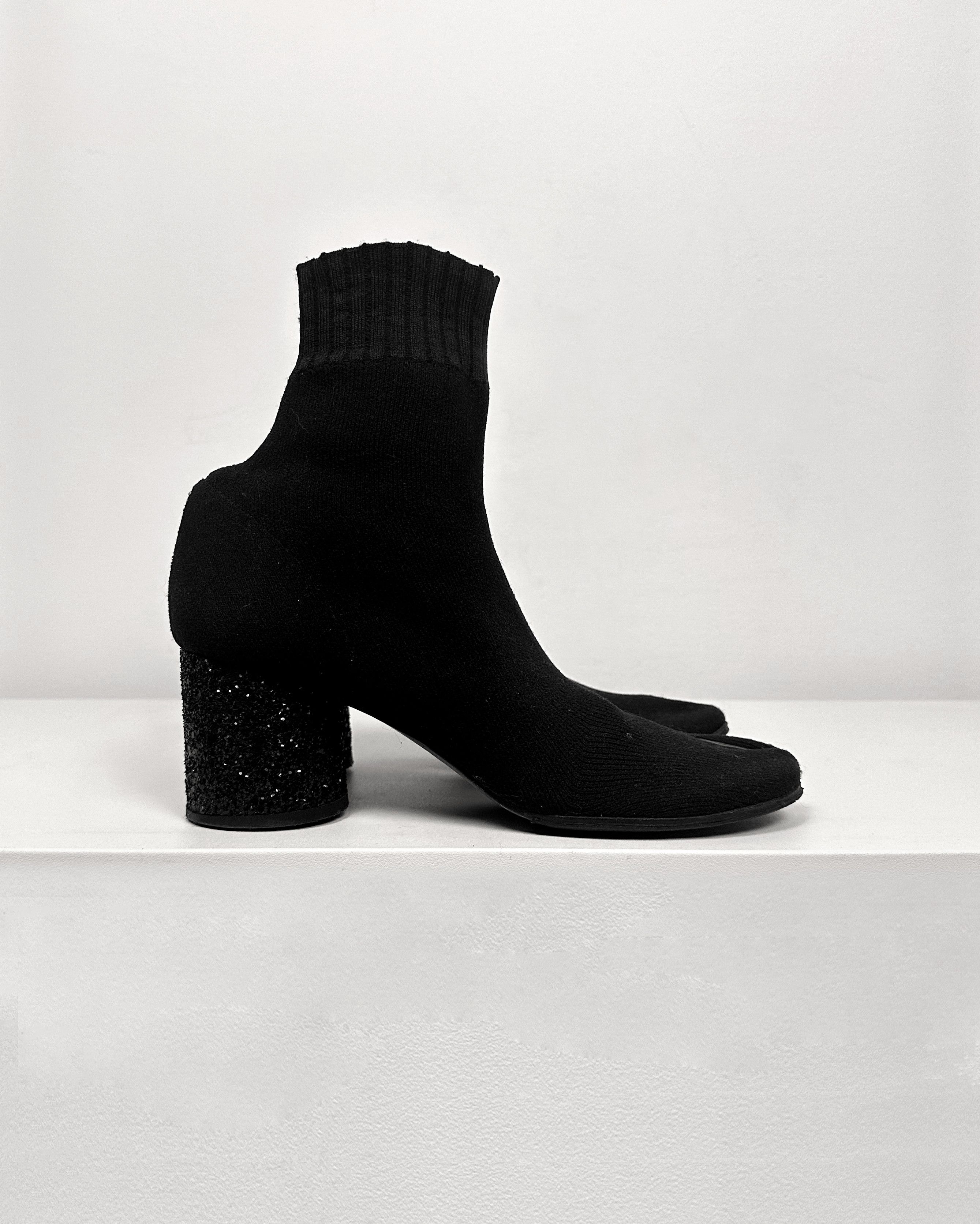 Maison Margiela Maison Margiela Sock Glitter Heel Tabi Boots Size US 9 / IT 39 - 3 Thumbnail