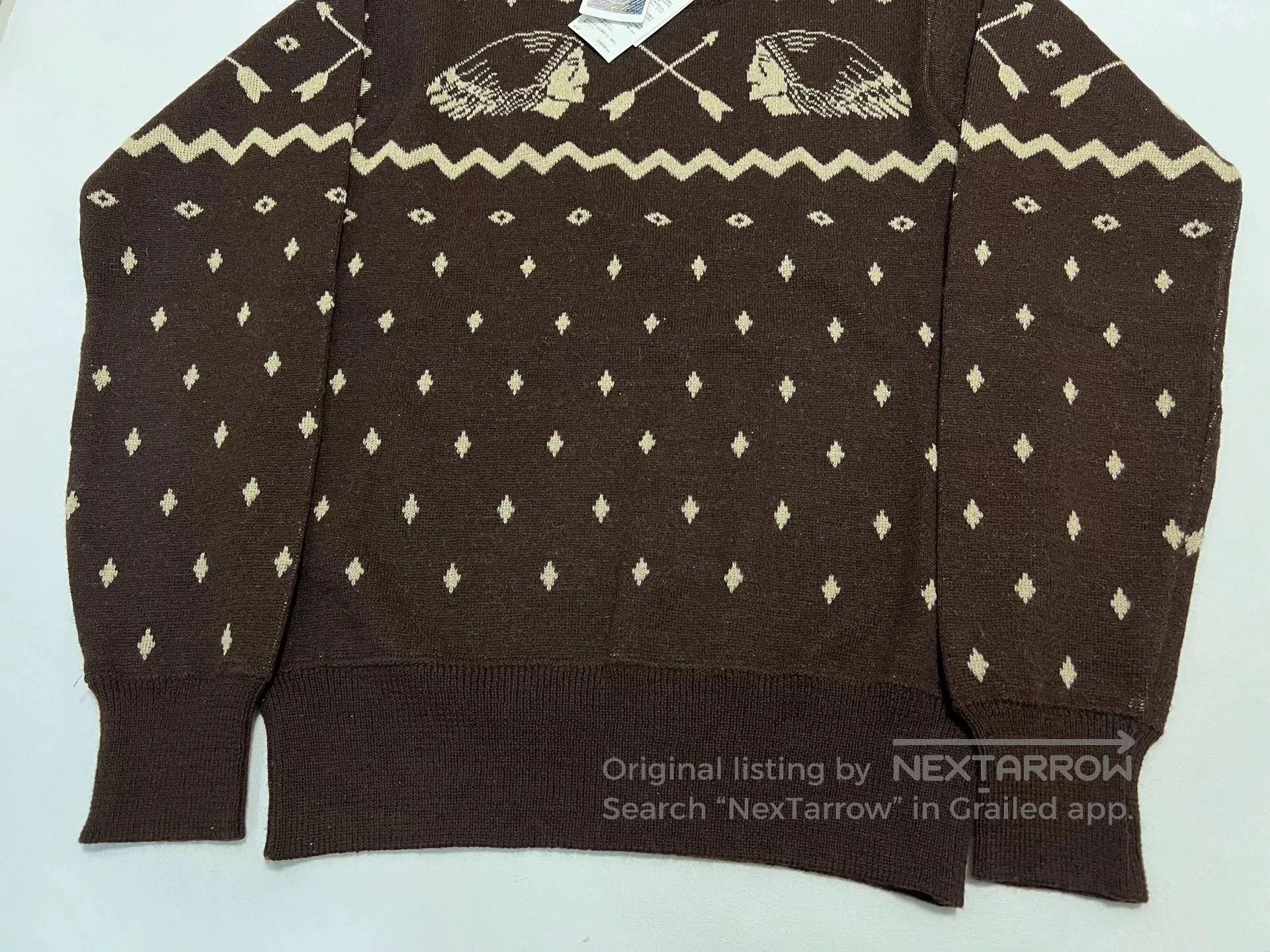 Visvim visvim 17AW VNTG Native Jacquard Knit. Size US M / EU 48-50 / 2 - 3 Thumbnail