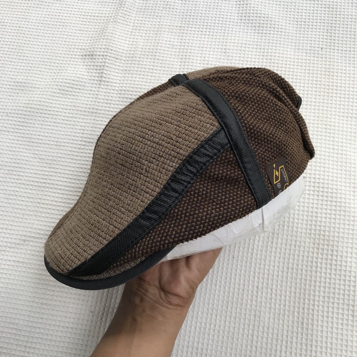14th Addiction × Le Grande Bleu (L.G.B.) × Unsound Rags Unique patchwork flatcap by jamont Size ONE SIZE - 3 Thumbnail