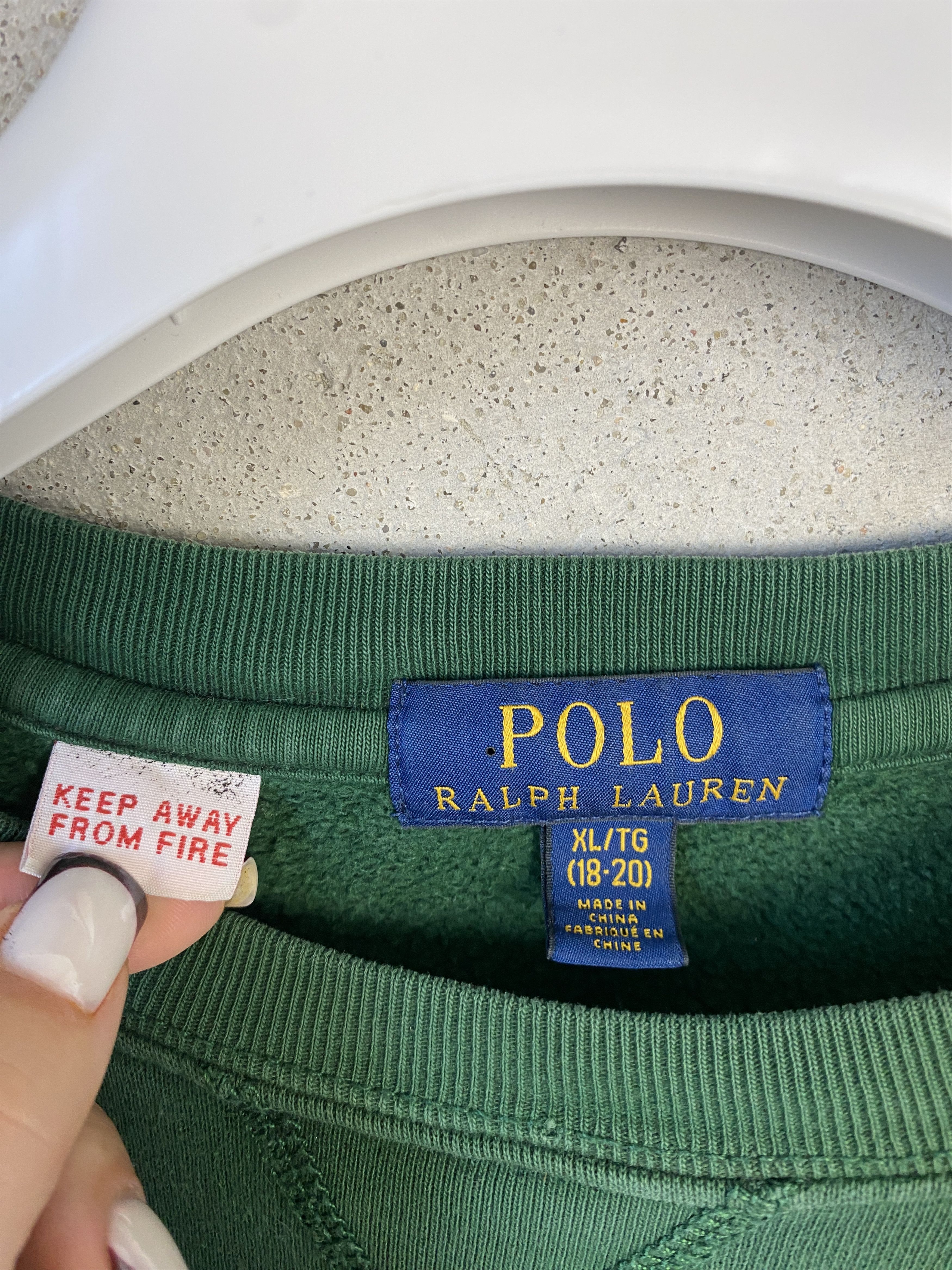 Polo Ralph Lauren Polo Ralph Lauren small pony sweatshirt crewneck Size US S / EU 44-46 / 1 - 3 Thumbnail