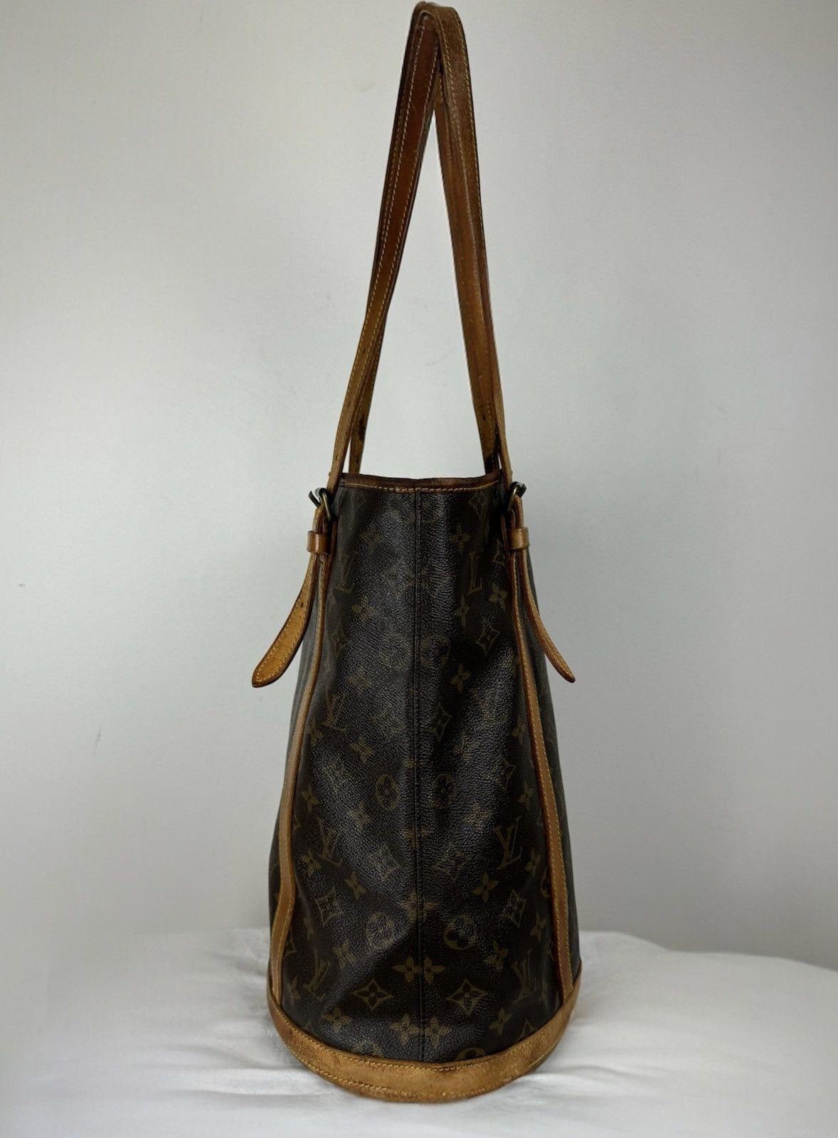 Louis Vuitton Vintage leather bag Louis Vuitton Bucket original item Size ONE SIZE - 2 Thumbnail