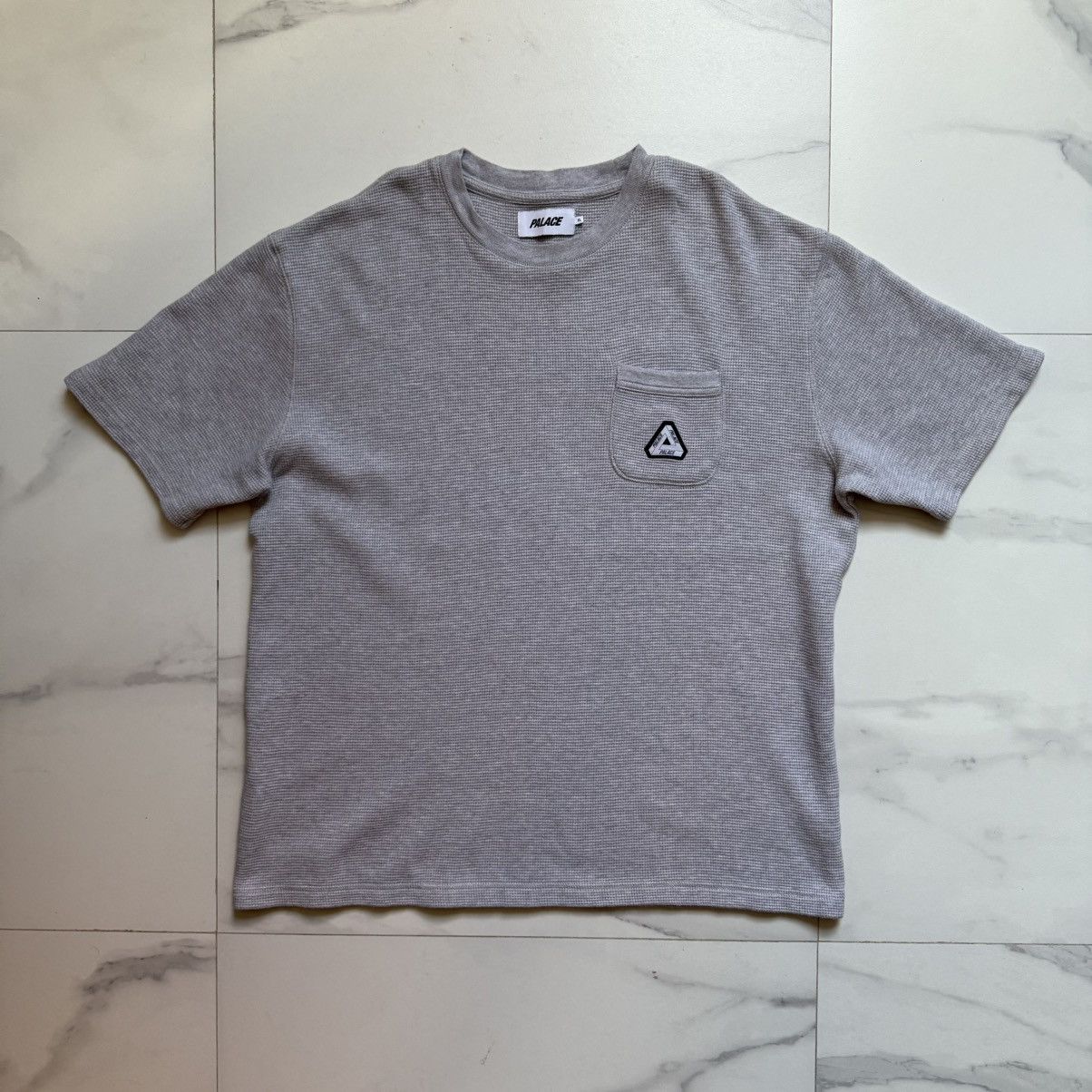 Palace Palace Waffle Overlock SS22 T-Shirt Size US XL / EU 56 / 4 - 2 Thumbnail