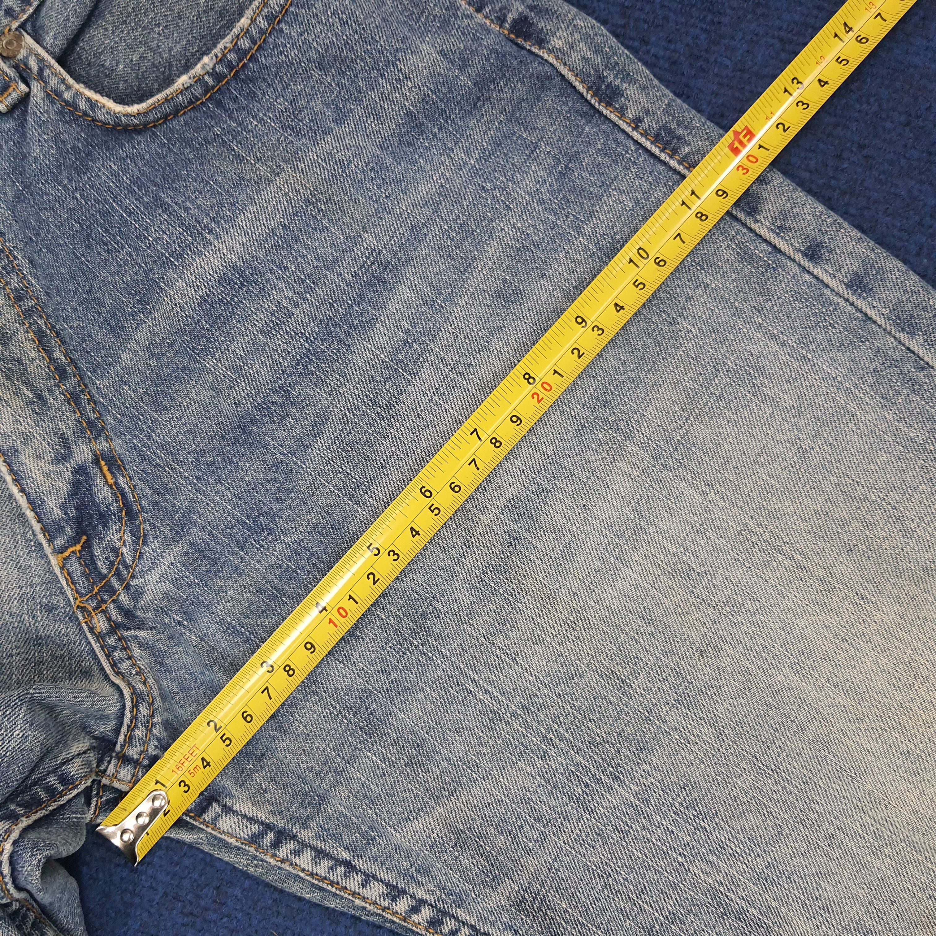 Stussy Vintage Stussy Rough n Rugged Denim Custom Logo Jeans C228N9 Size US 31 - 15 Thumbnail