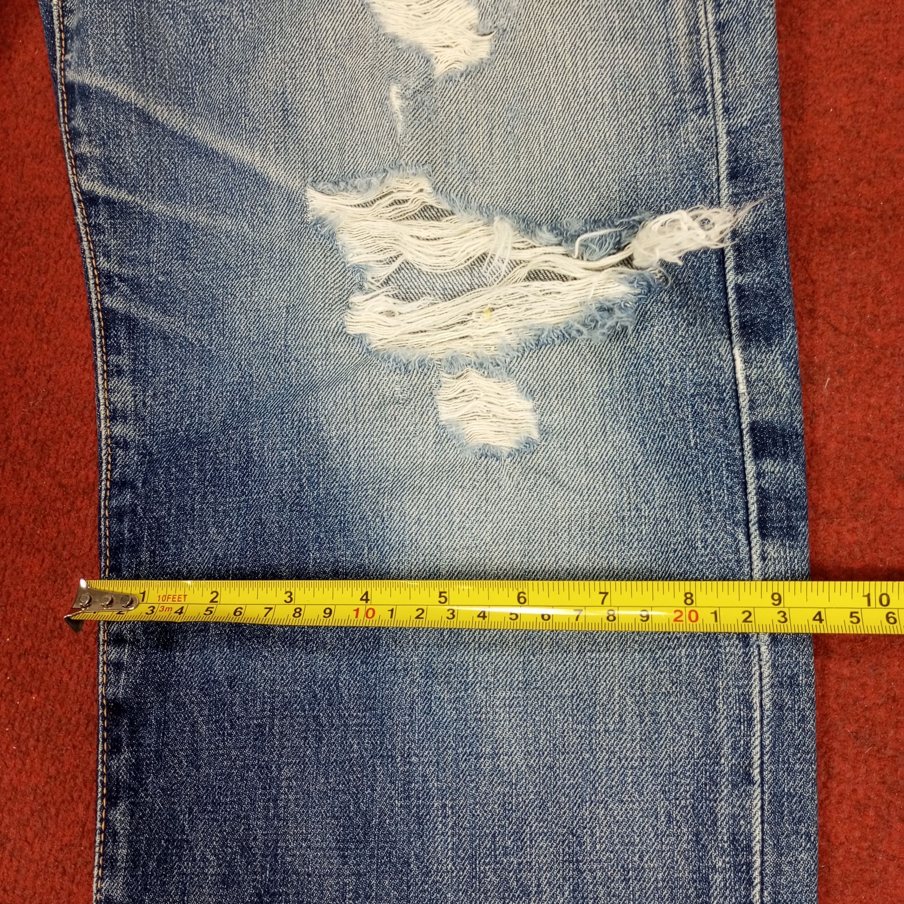 Evisu × Japanese Brand × Vintage Evis Japanese Brand Fashion Style Custom Daicock Jeans Size US 28 / EU 44 - 10 Thumbnail