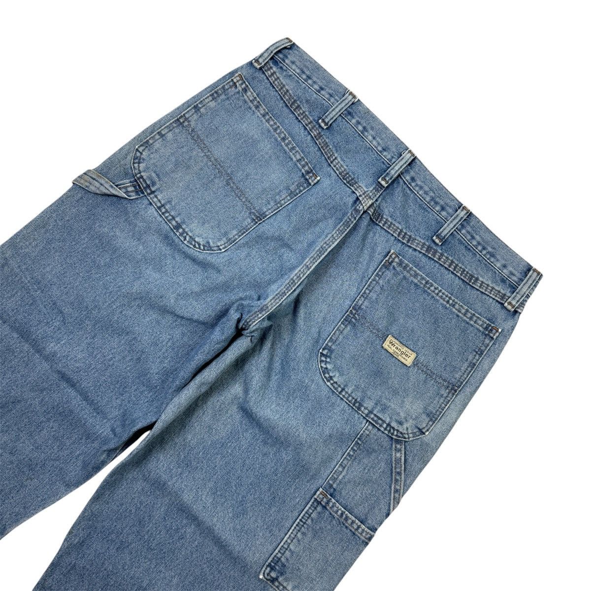 Japanese Brand × Rusty × Wrangler Wrangler Carpenter Dirty Mudwash Denim Pant Size US 34 / EU 50 - 4 Thumbnail