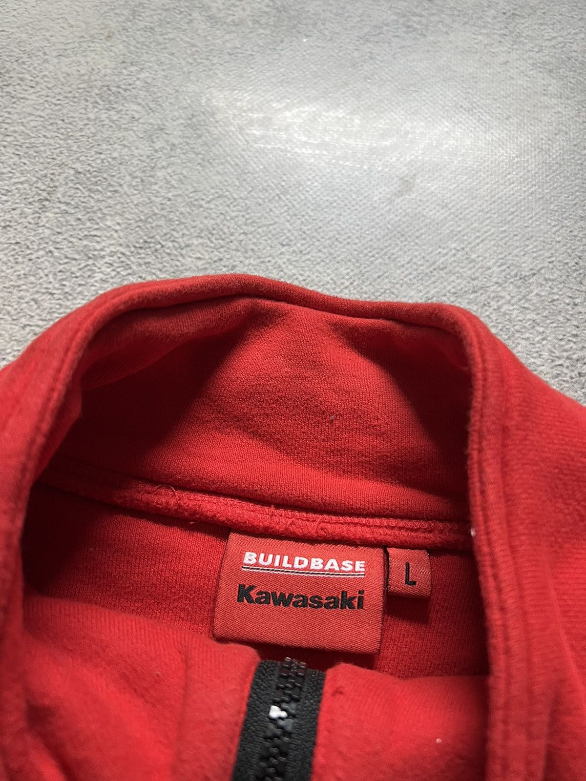 Vintage Vintage Y2k Kavasaki ❤️ Buldbase Racing Zip Sweatshirt 00’s Size US L / EU 52-54 / 3 - 20 Thumbnail