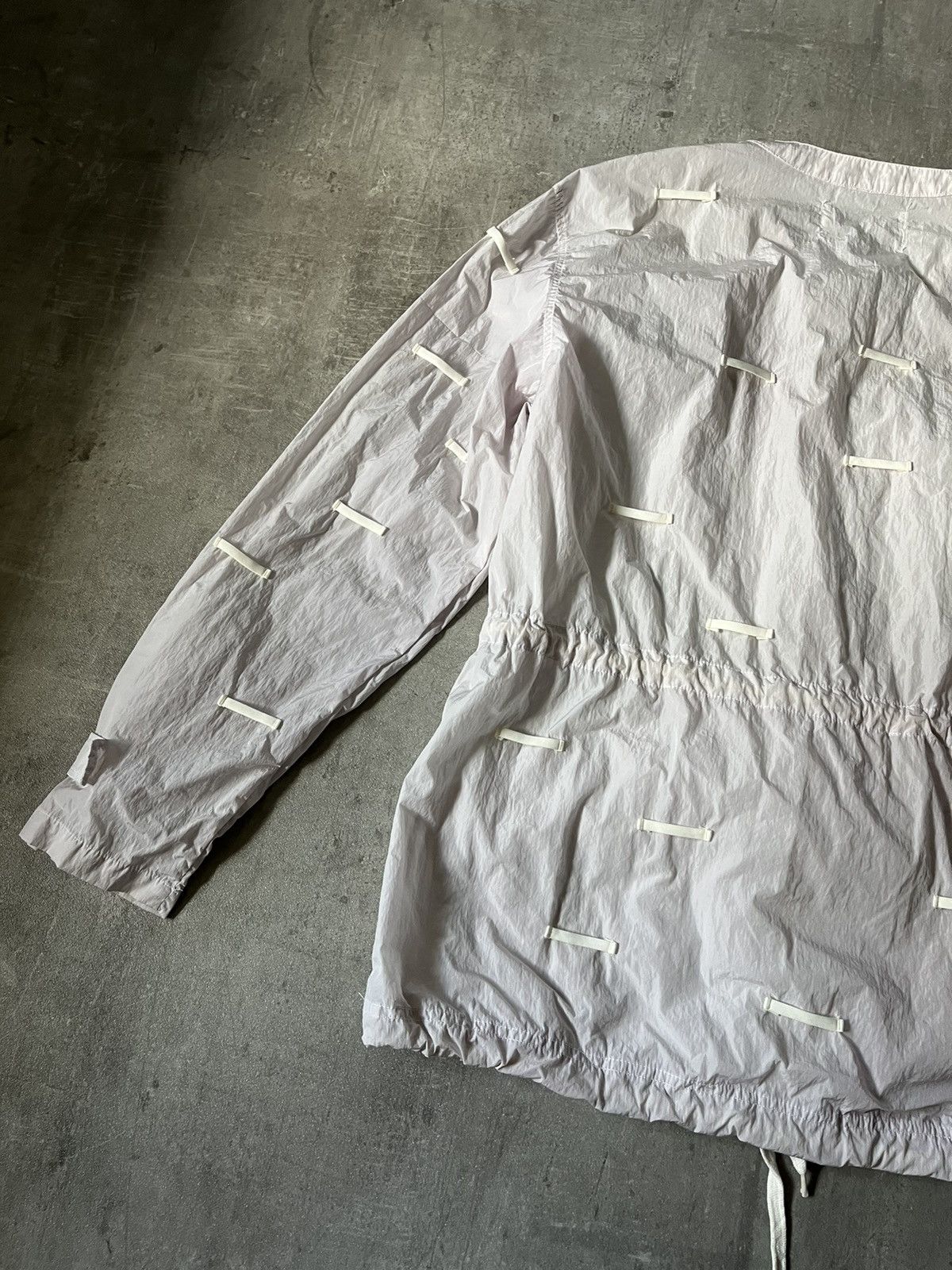 Our Legacy Our legacy nylon sweatshirt rare white Size US M / EU 48-50 / 2 - 17 Thumbnail