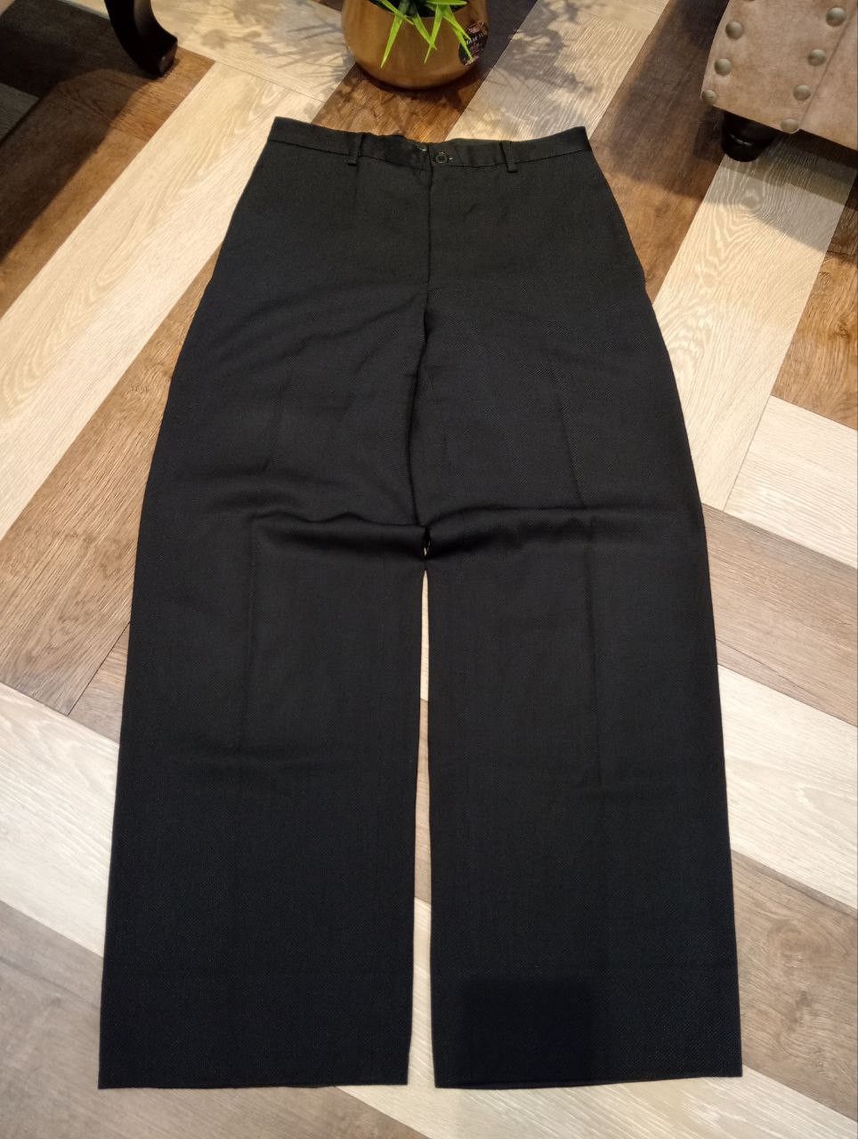 Giorgio Armani GIORGIO ARMANI BLEND WOOL SILK NYLON BAGGY TROUSERS Size US 30 / EU 46 - 2 Thumbnail