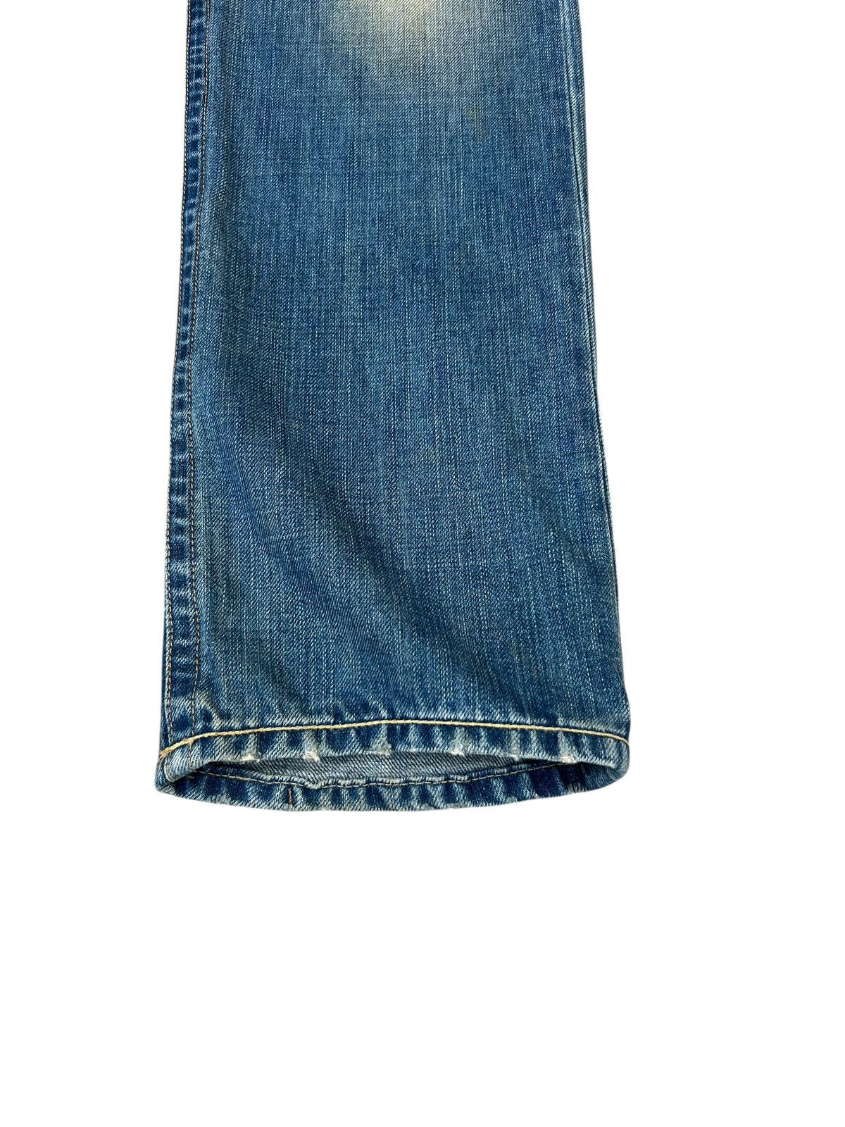 Vintage Mud Wash Dirty Denim Vintage Seal Kay Rips Distress Jeans Size US 28 / EU 44 - 13 Thumbnail