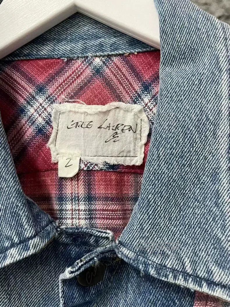Greg Lauren Greg Lauren Plaid Button. Size US M / EU 48-50 / 2 - 7 Thumbnail