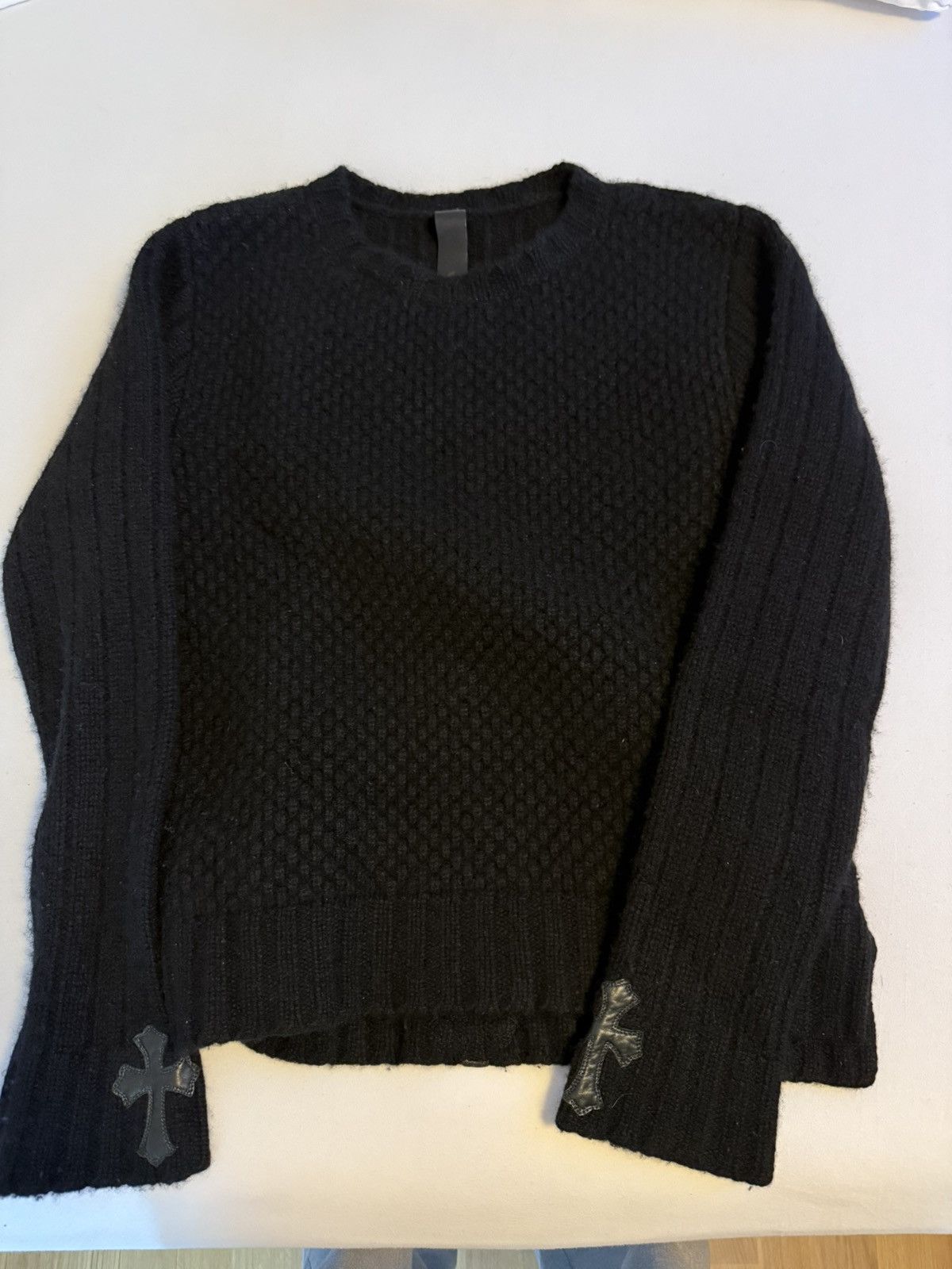 Chrome Hearts Chrome Hearts cashmere triple cross sweater Size S / US 4 / IT 40 - 2 Thumbnail