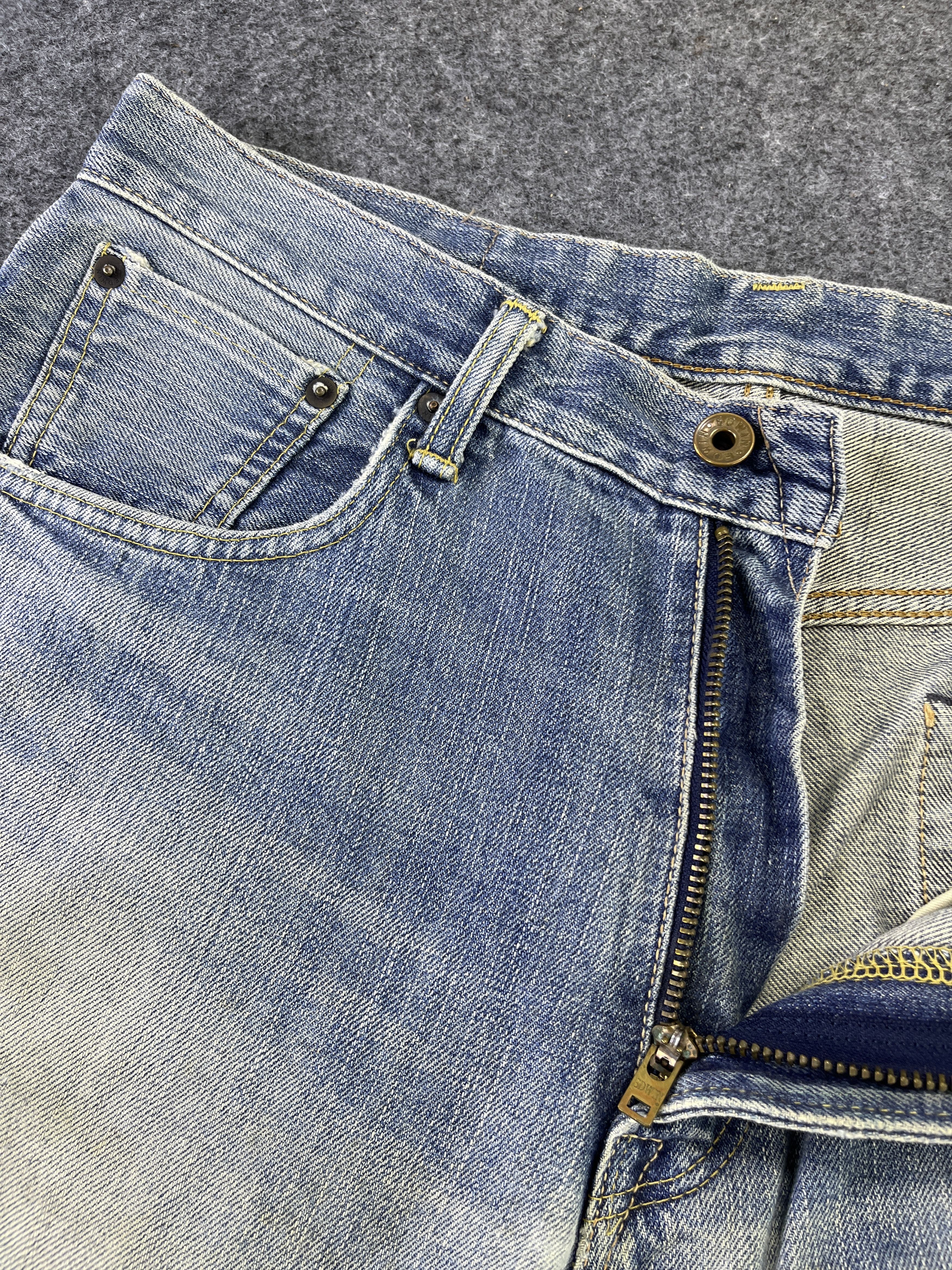Edwin Vintage Edwin 505 X Redline Jeans - J885 Size US 33 - 6 Thumbnail