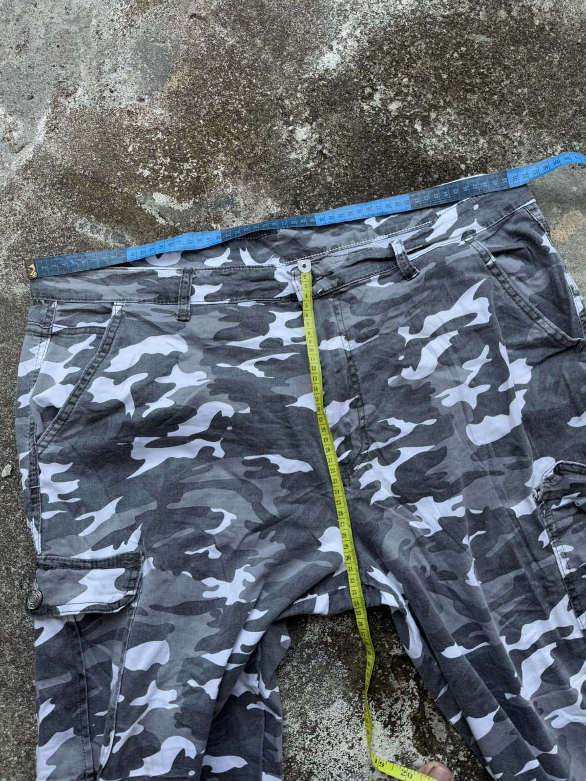 If Six Was Nine × Japanese Brand × Le Grande Bleu (L.G.B.) japanese brand camo cargo pants Size US 36 / EU 52 - 7 Thumbnail
