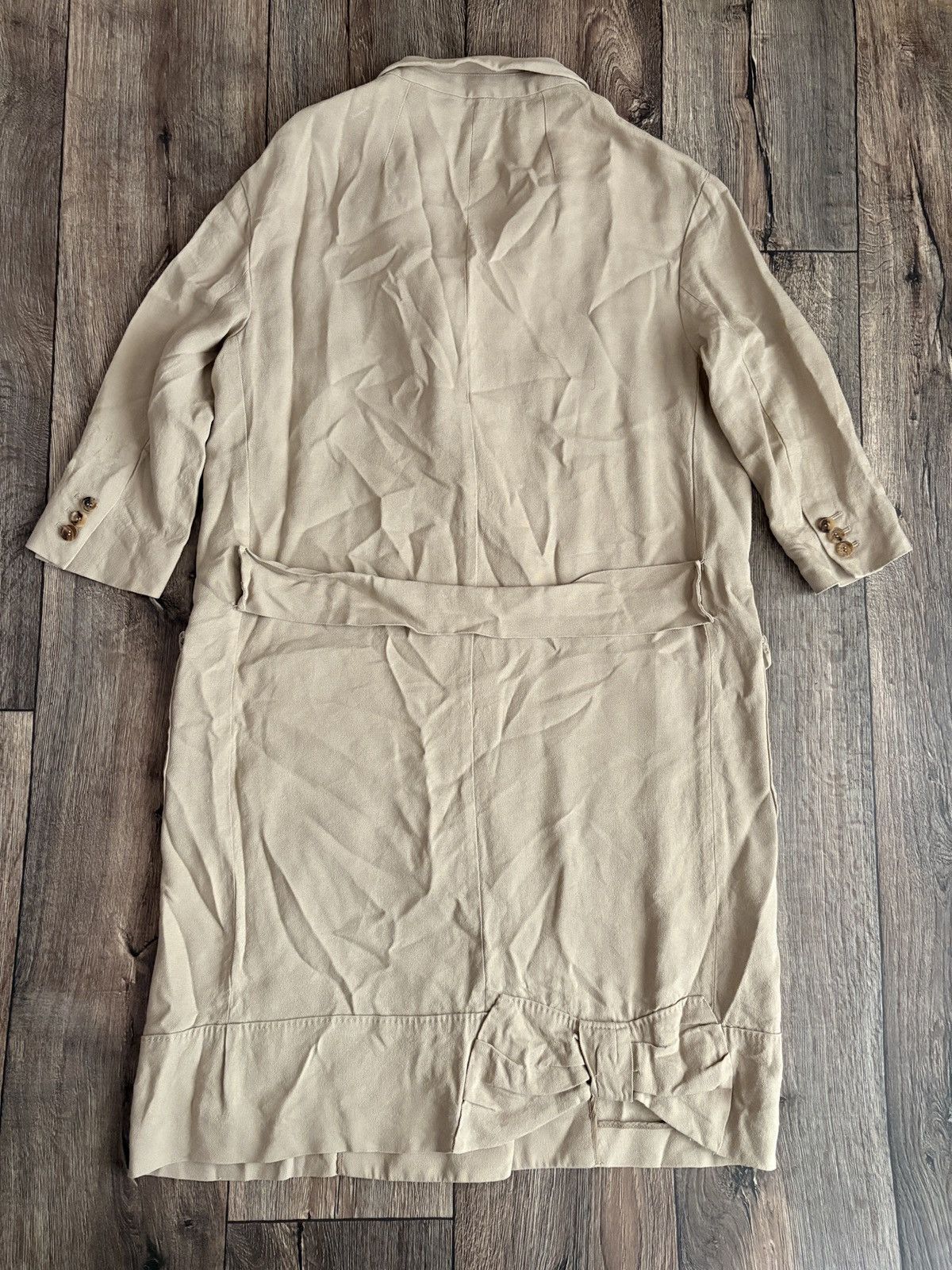 Prada Vintage PRADA Double-Breasted Women’s Trench Coat Jacket Size XL / US 12-14 / IT 48-50 - 15 Thumbnail