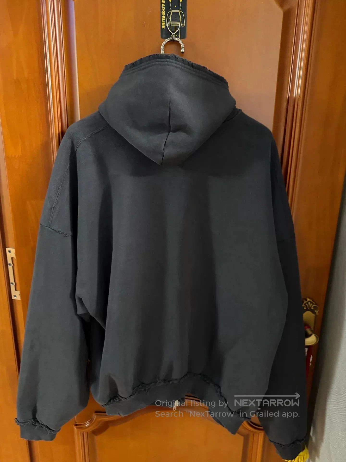 Balenciaga balenciaga black zip-up hooded sweatshirt. Size US XS / EU 42 / 0 - 2 Thumbnail
