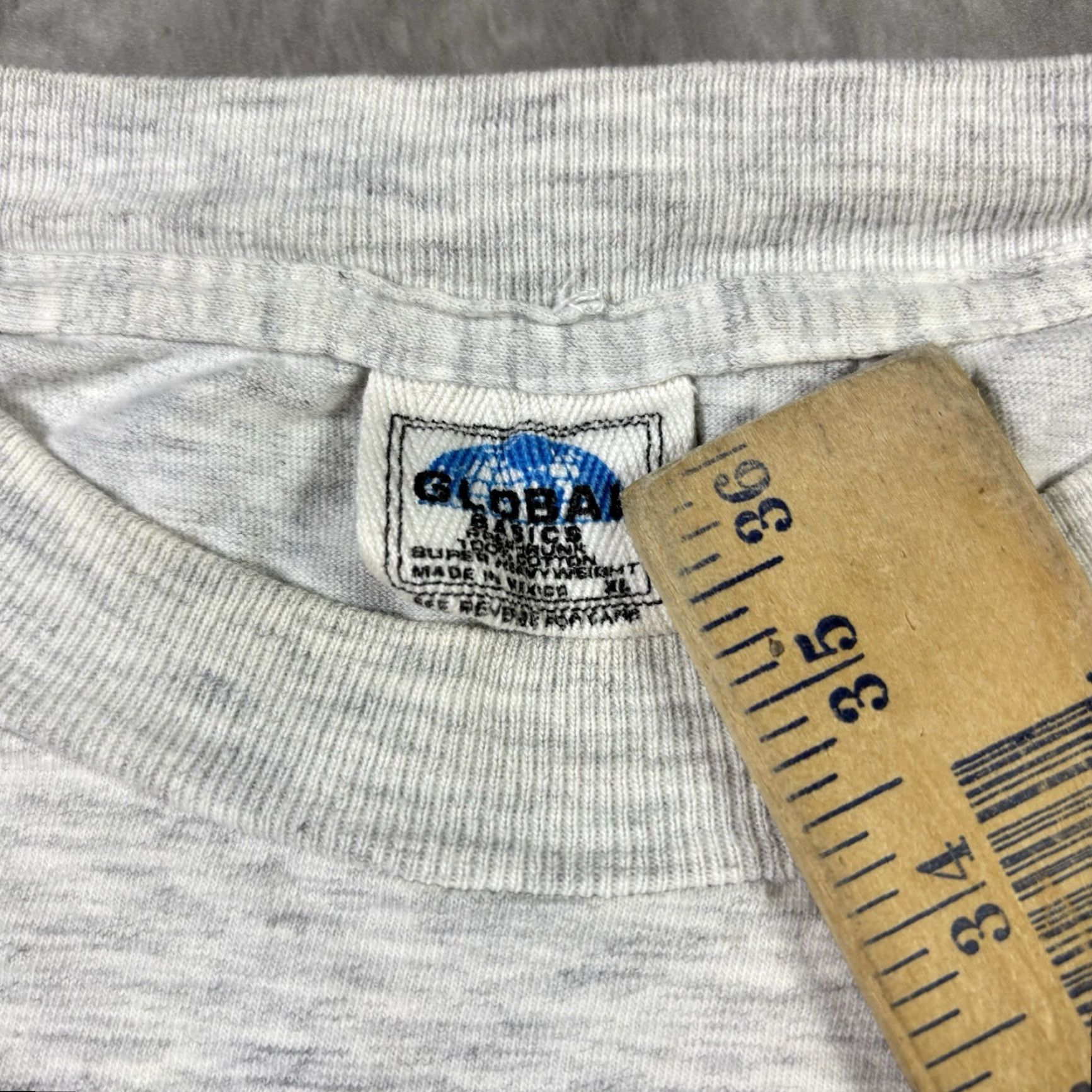 Gildan VINTAGE Worcestet Street Brewing T Shirt Beer Promo XL Gray Gildan Men Crew Neck Short Sleeve Graphic Print 90s Mens Size US XL / EU 56 / 4 - 5 Thumbnail