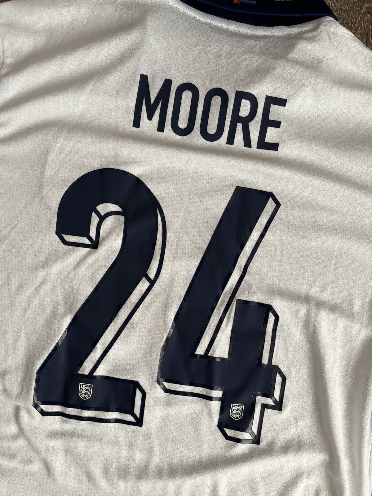 Nike Nike England Home Euro 2024 Fan Version #24 Moore Jersey Size US XL / EU 56 / 4 - 16 Thumbnail