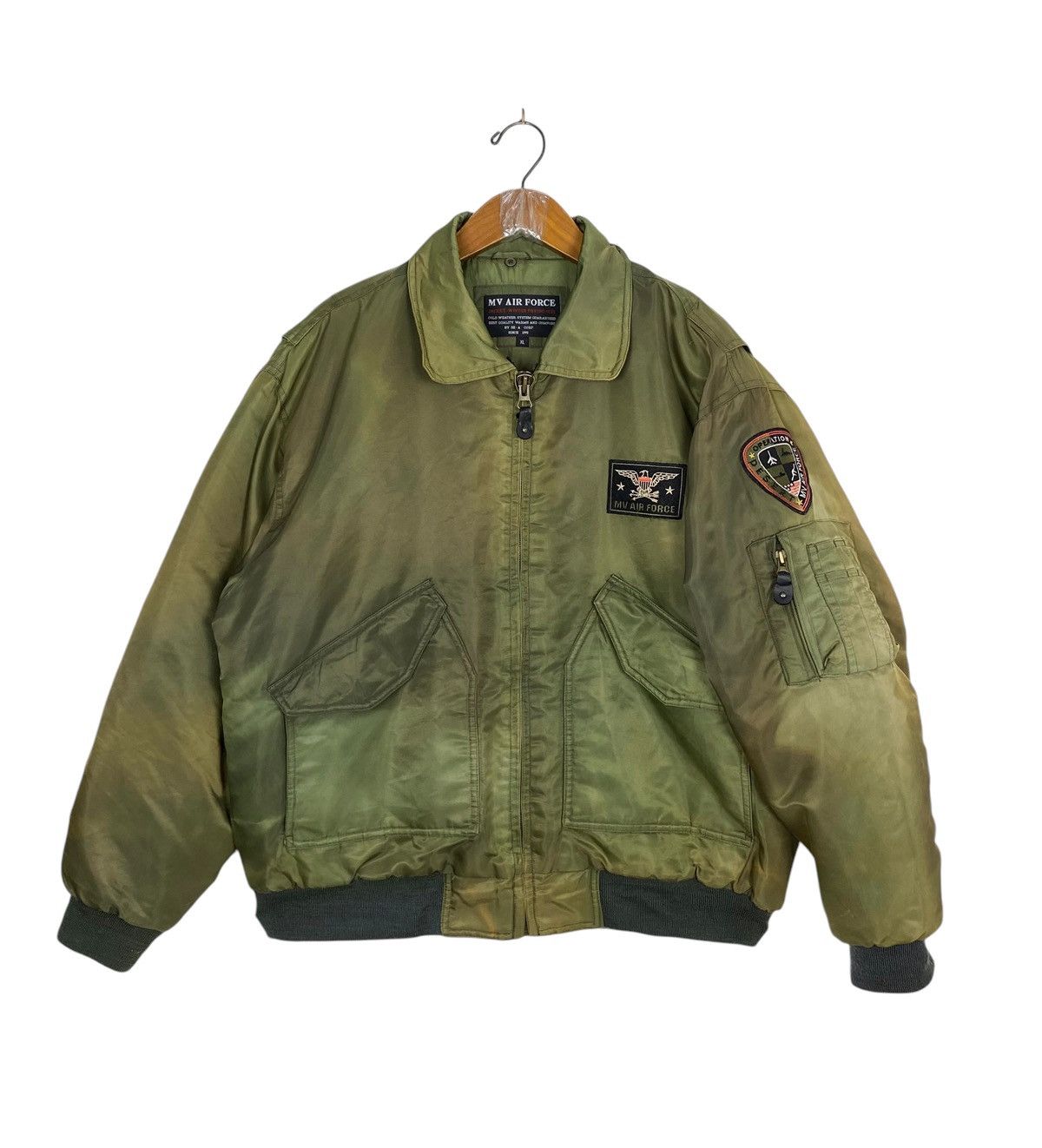 Other Rare‼️ MV Air Force Operation Desert Bomber Jacket Size US XL / EU 56 / 4 - 1 Thumbnail