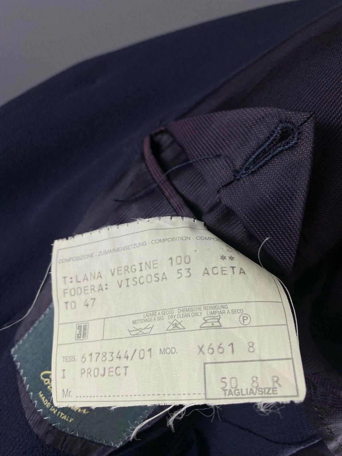 Corneliani Men Corneliani Trend Wool Three Button Blazer Jacket Size 50 Size US M / EU 48-50 / 2 - 12 Thumbnail