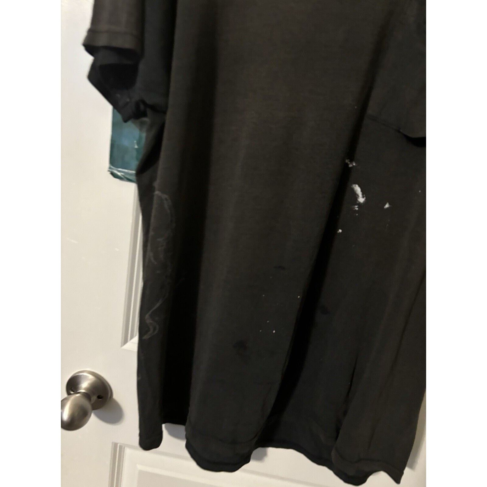 Other Vintage Faded Black Blank Shirt Size Unknown Distressed Size US L / EU 52-54 / 3 - 4 Thumbnail