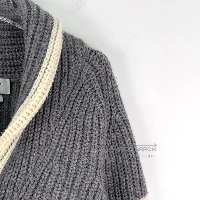 Thom Browne Thom Browne Gray Wool Women's Cardigan . Size XXS / US 00 / IT 34 - 3 Thumbnail