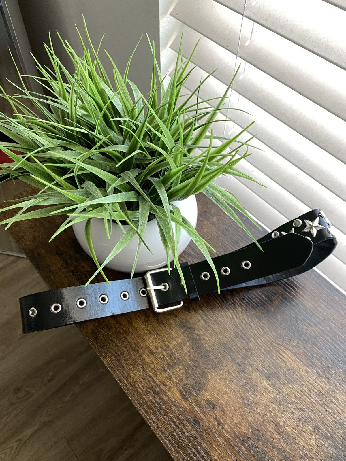 Other Y2K Black Star Studded Belt Size ONE SIZE - 2 Thumbnail