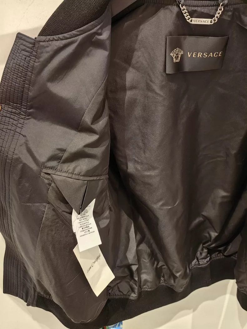 Versace Versace Men's printed baseball jacket Size US S / EU 44-46 / 1 - 5 Thumbnail