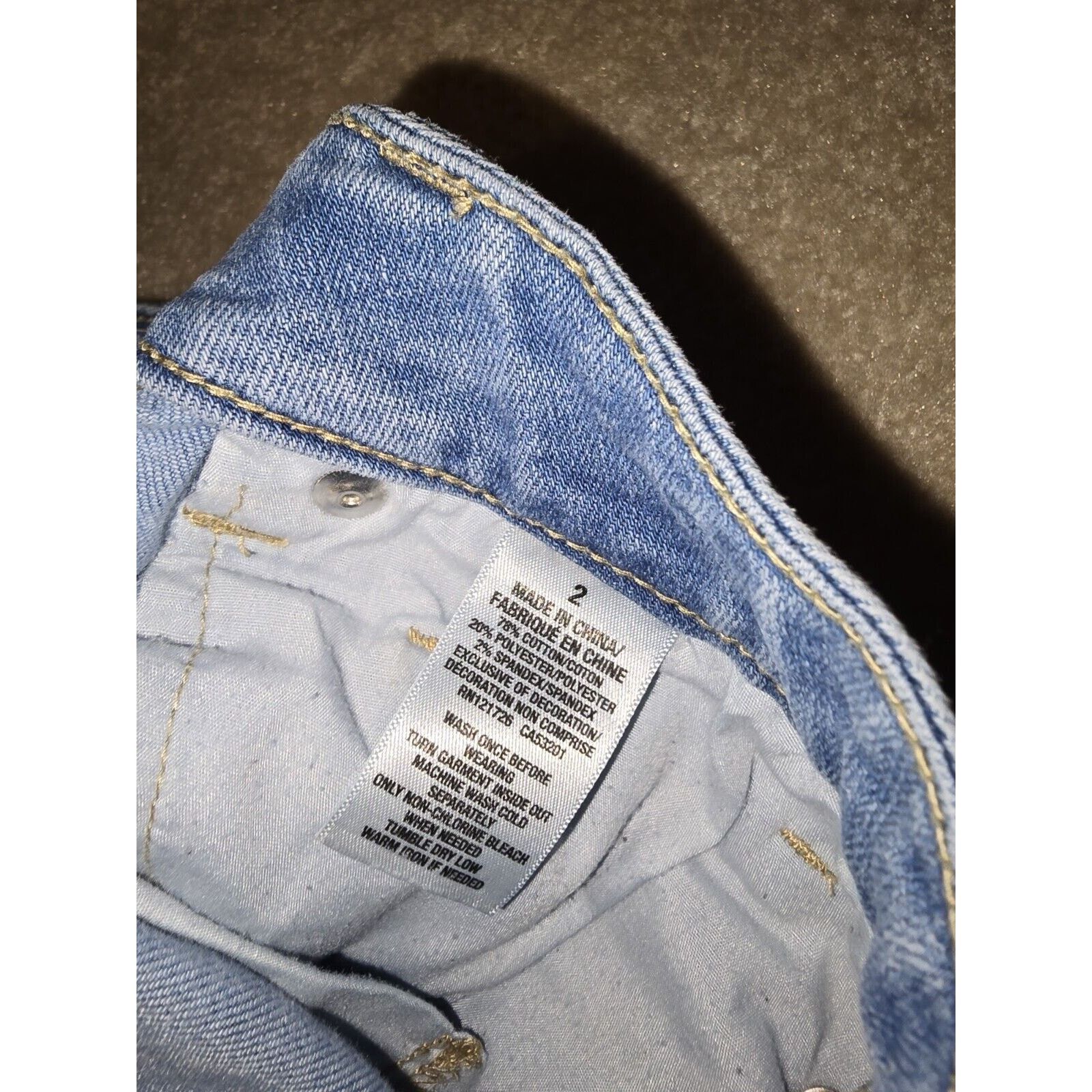 Aeropostale Aeropostale Shorts Womens Size 2 Distressed Low rise Denim Size 26" / US 2 / IT 38 - 6 Thumbnail