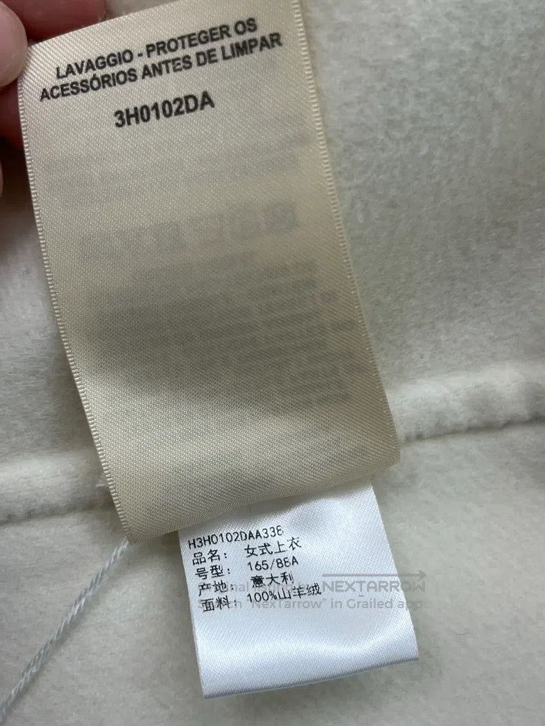Hermes Hermes White Cashmere Jacket Size XS / US 0-2 / IT 36-38 - 6 Thumbnail